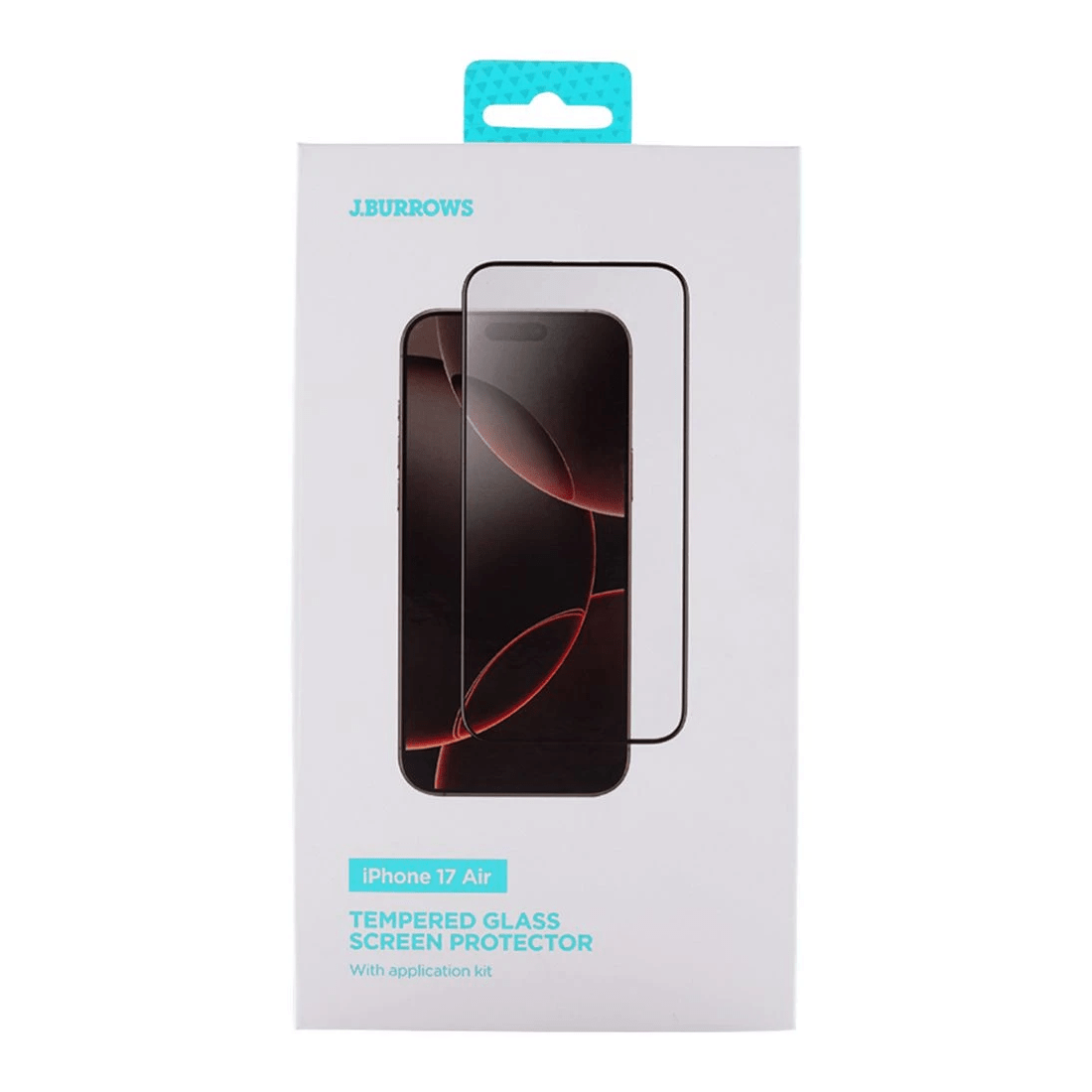 1 J.Burrows iPhone 17 Air Tempered Glass Screen Protector, 1 of 5