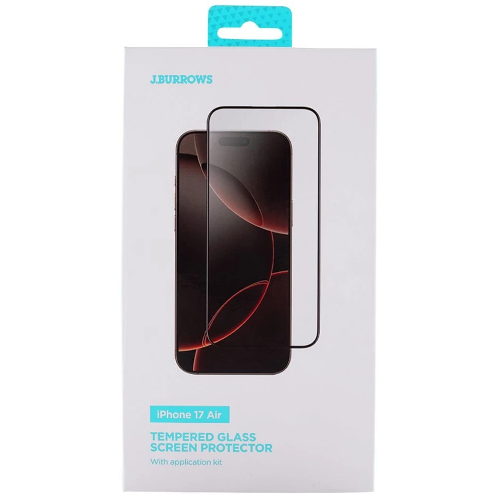 1 J.Burrows iPhone 17 Air Tempered Glass Screen Protector, 1 of 5