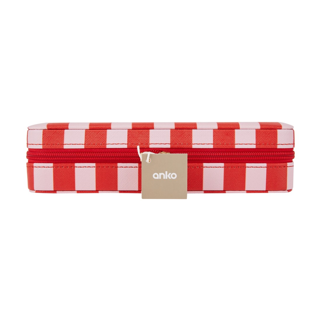 6 Red Stripe Jewellery Case, 6 of 6