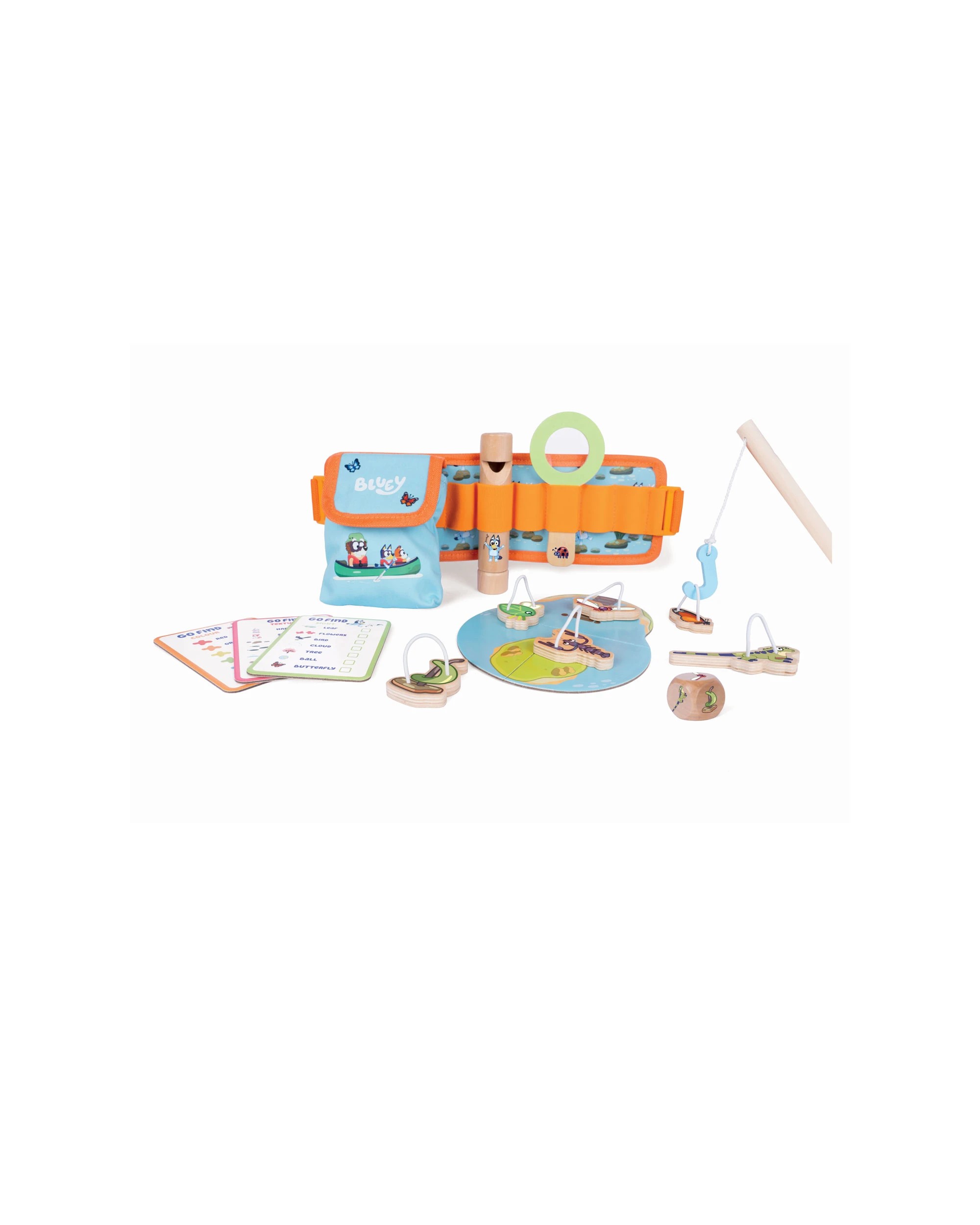 3 Bluey - Adventure Belt Set, Kids Activity Set, Learning Game, 15 Piece, Wooden Toy, Ages 3+ - Multi, 3 of 4
