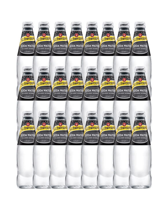 Schweppes Soda Water 300mL 24 Pack