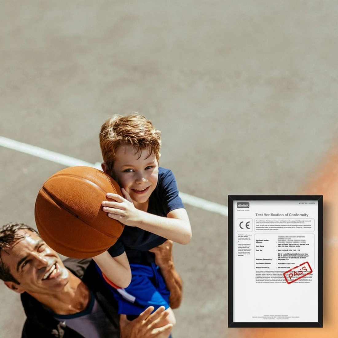 6 Everfit 2.1M Basketball Hoop Stand System Adjustable Portable Pro Kids - Multi, 6 of 7