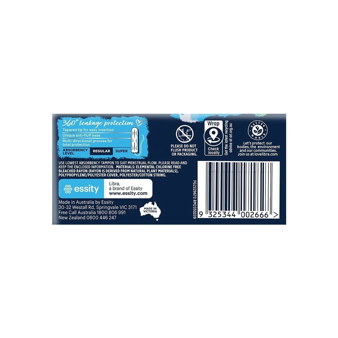 3 Libra 16 pack Original Regular Tampons, 3 of 7