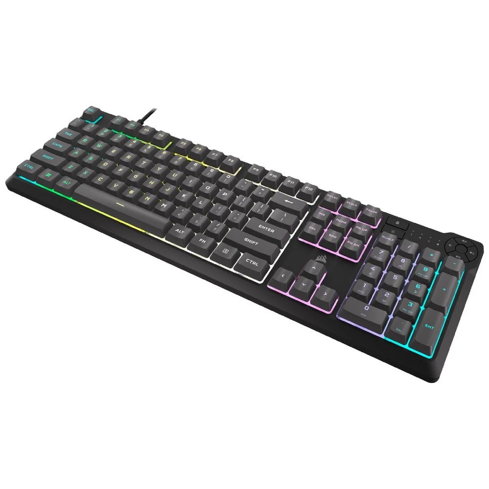 3 Corsair K55 CORE RGB Gaming Keyboard Grey, 3 of 9