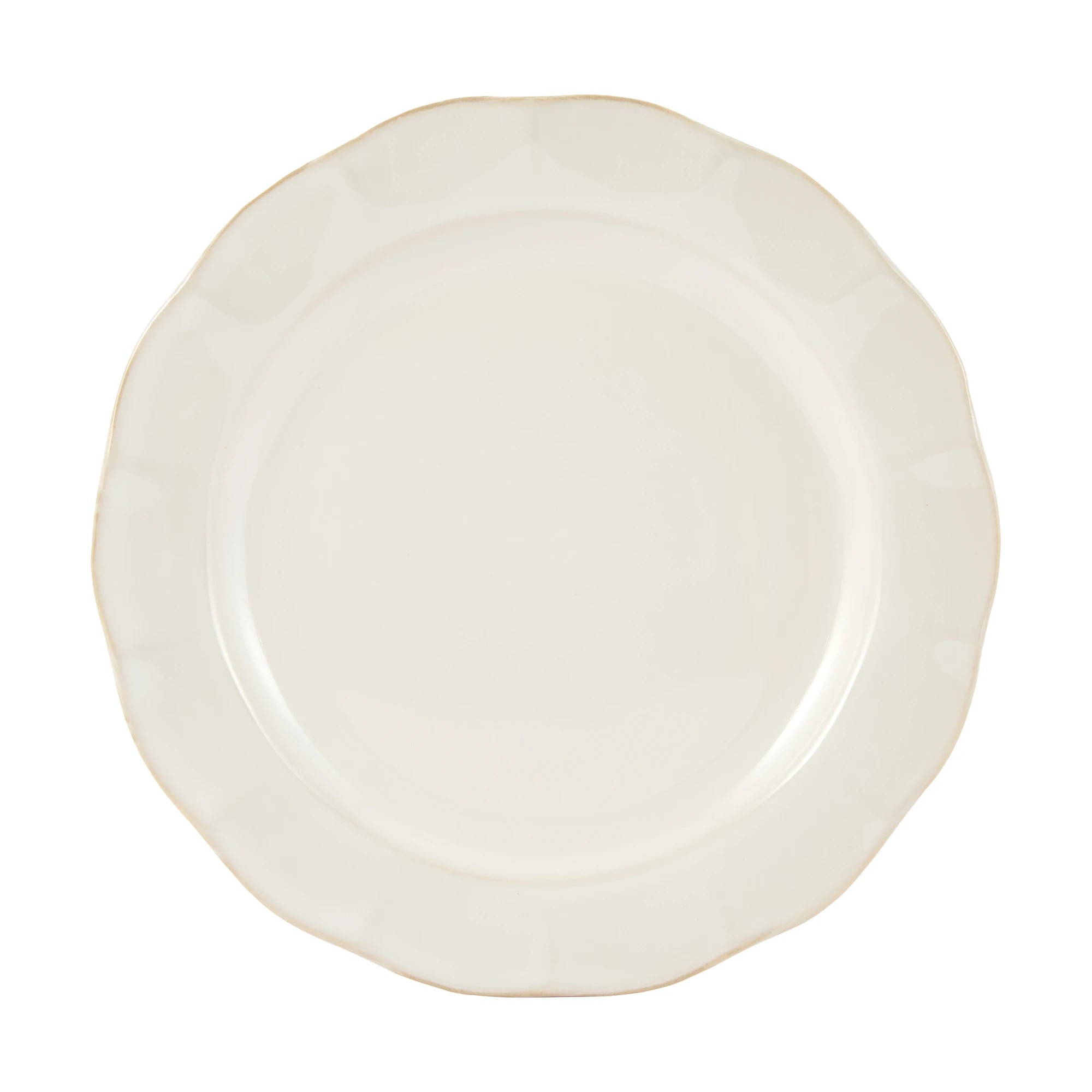 3 White Petal Dinner Plate, 3 of 4