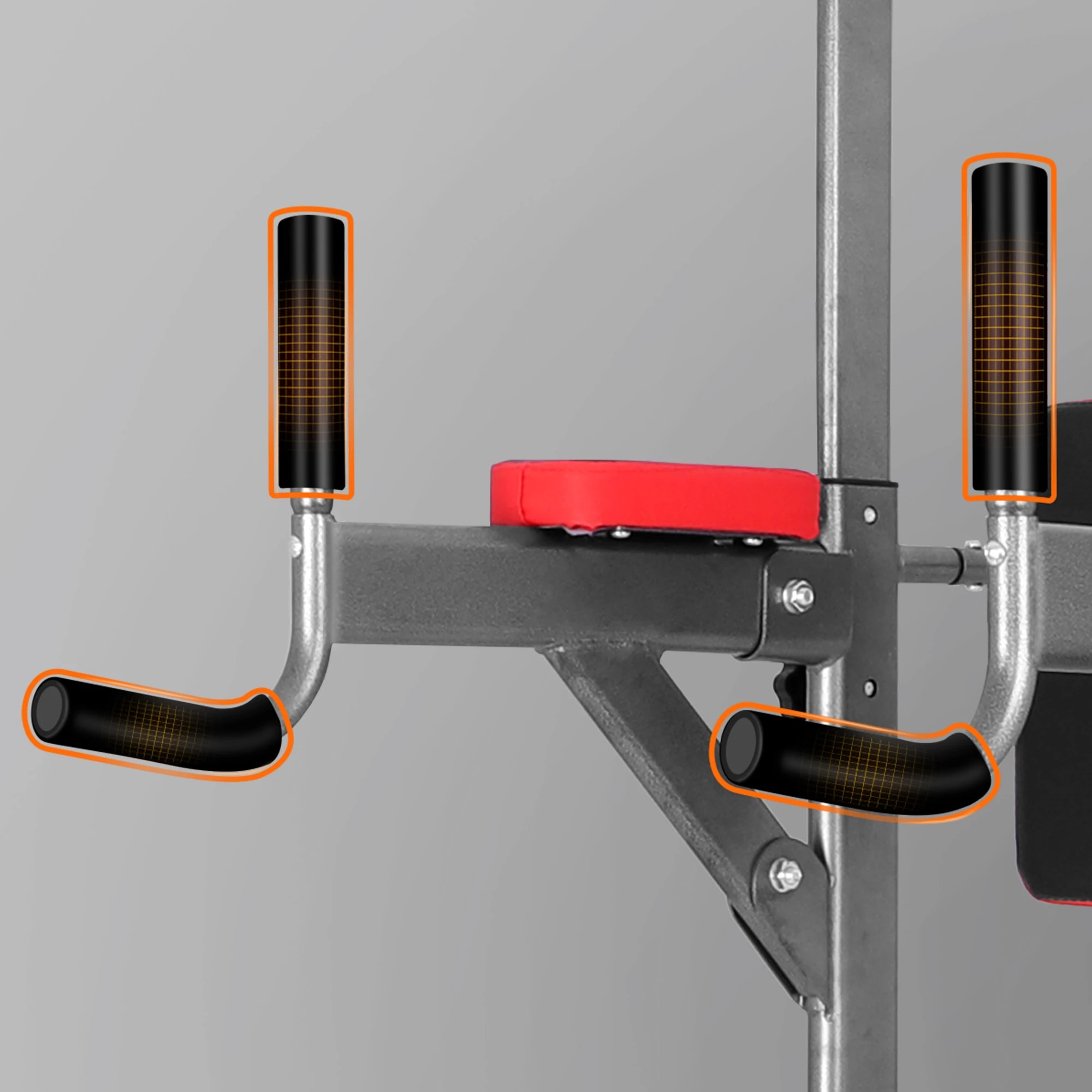 9 Black Lord Power Tower Chin Up Bar Push Pull Up Weight Bench Gym Station, 9 of 10