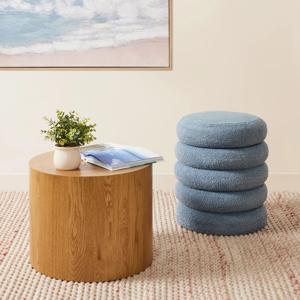 Storage Ottoman - Blue