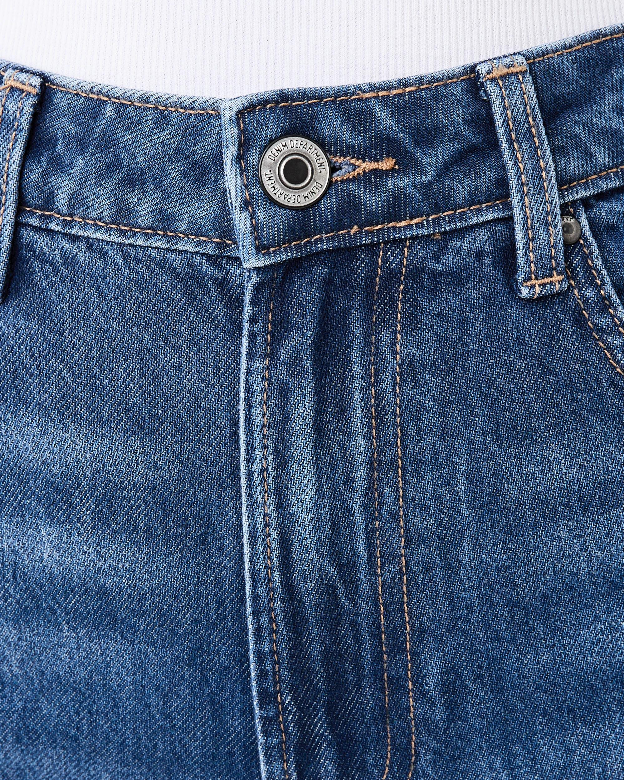 5 Straight Leg Jeans Dark Wash, 5 of 8