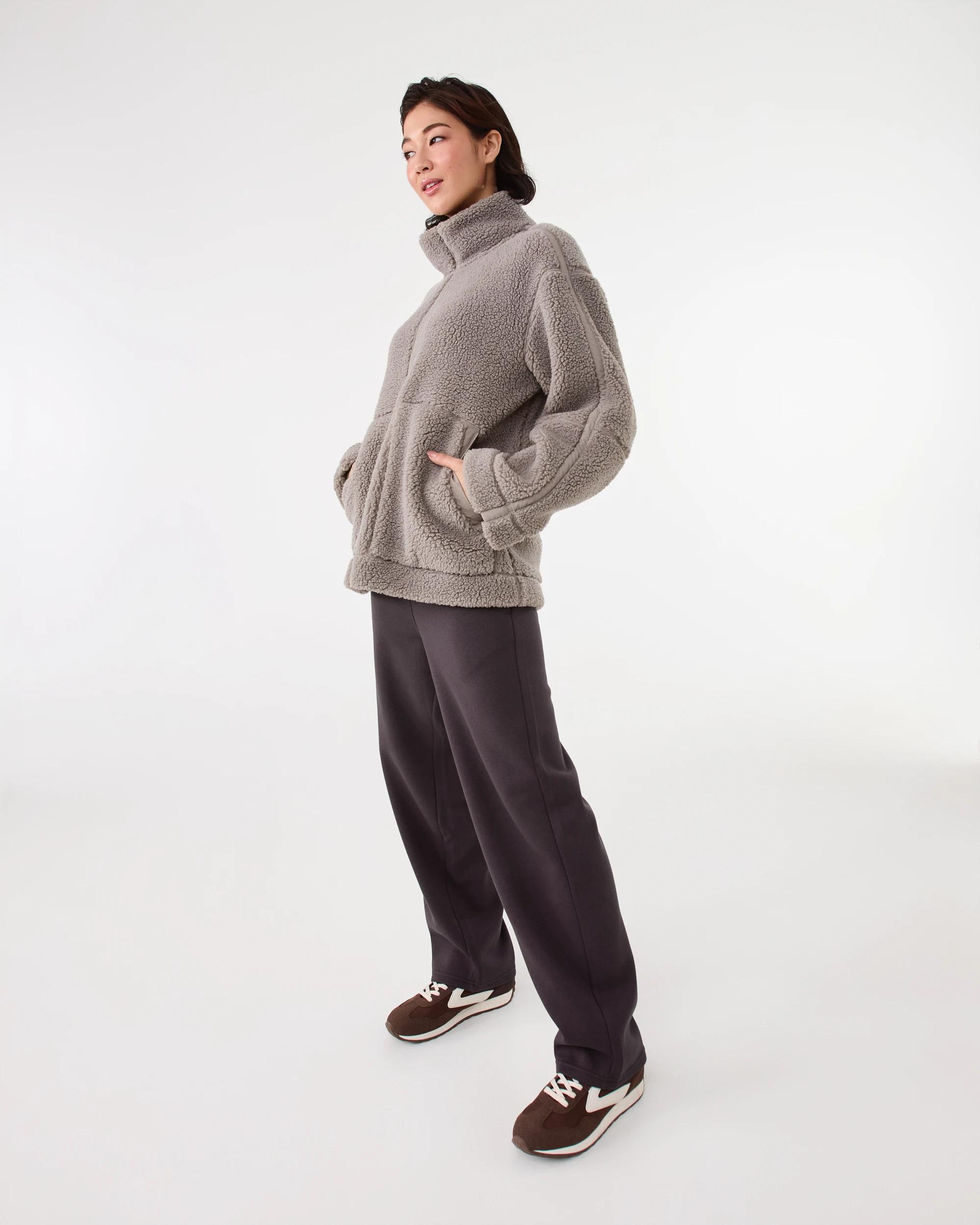 3 Active Womens Essential Straight Leg Trackpants Espresso, 3 of 6