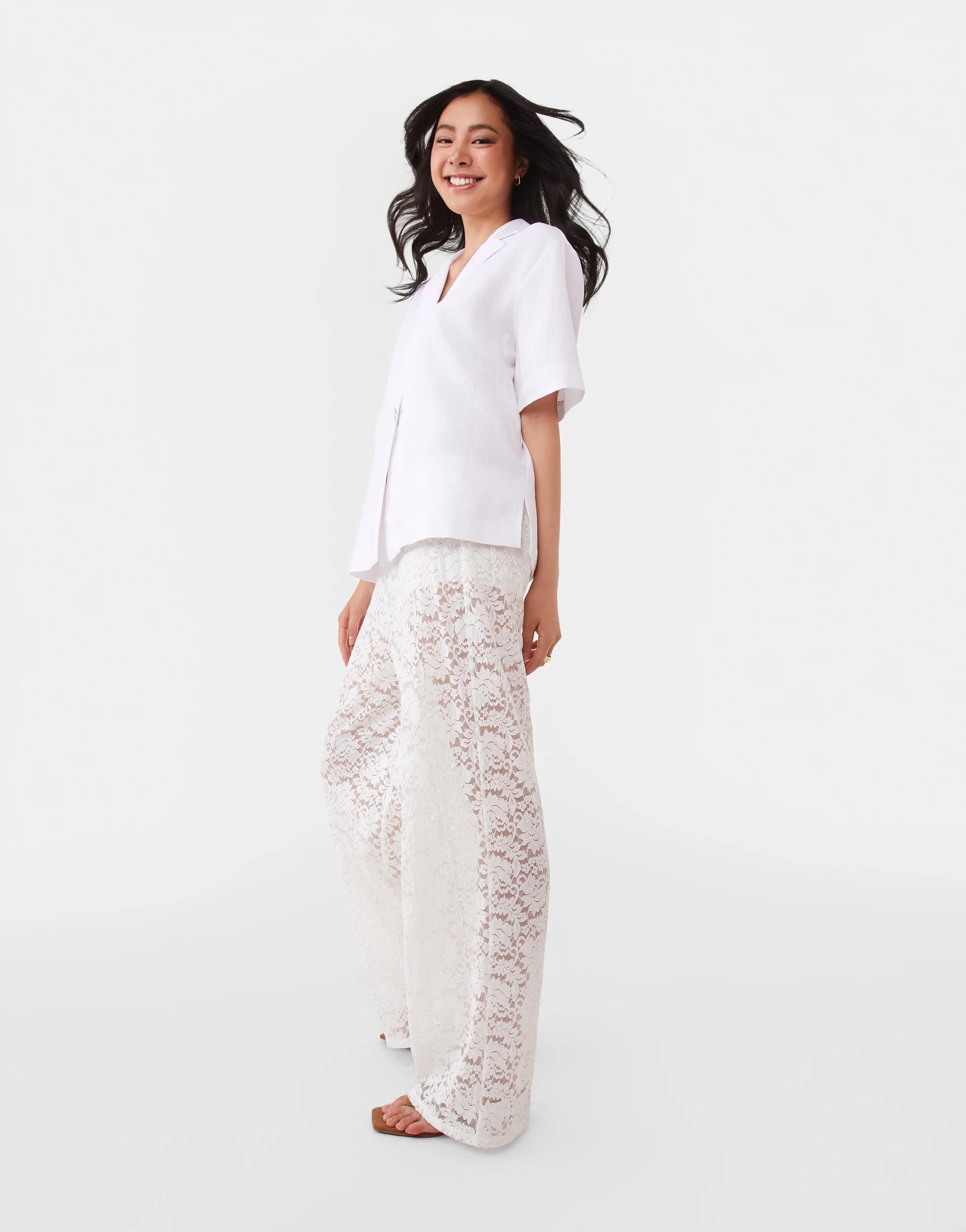 3 Lace Pants Cld White, 3 of 10