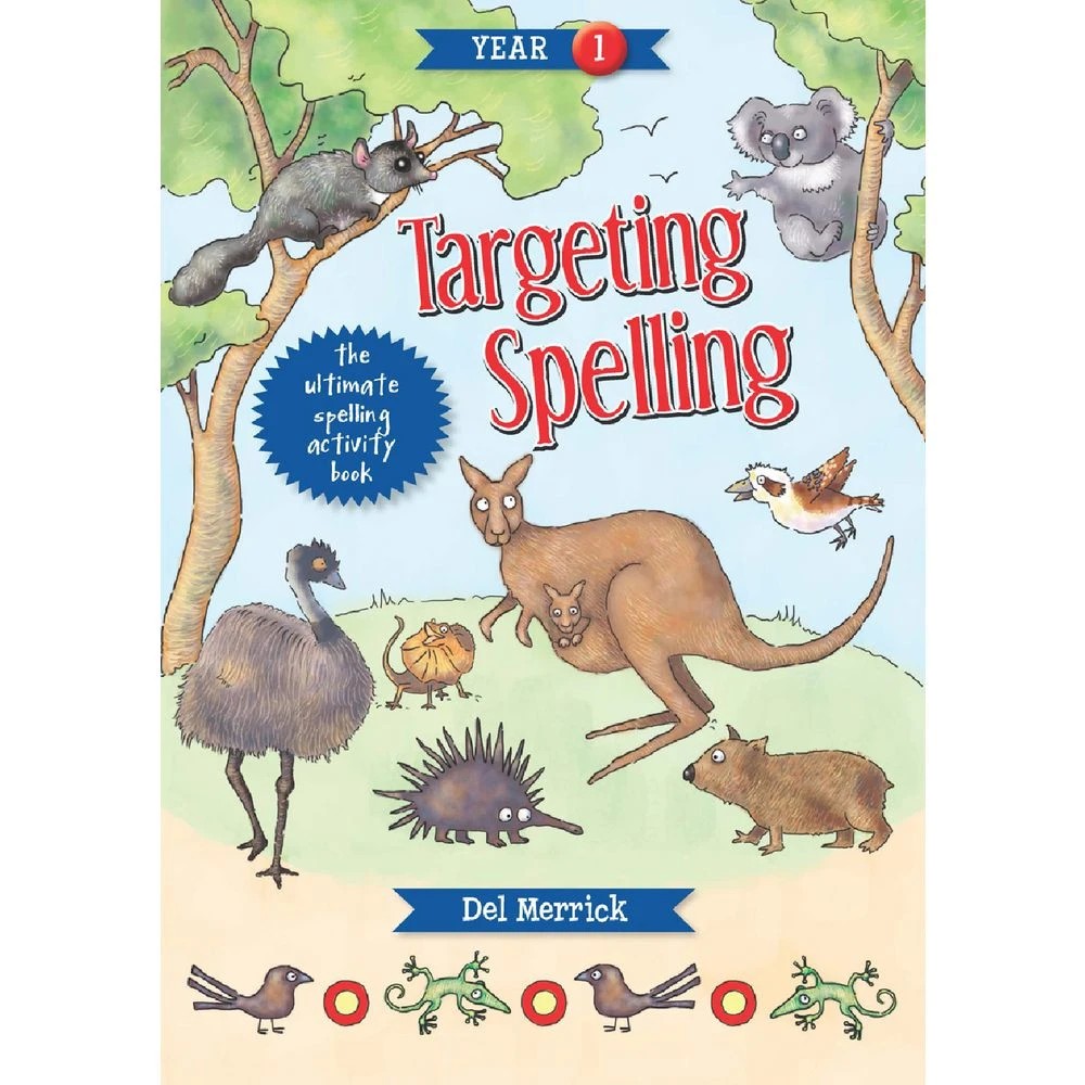 1 Targeting Spelling Activity Book Year 1, 1 of 6