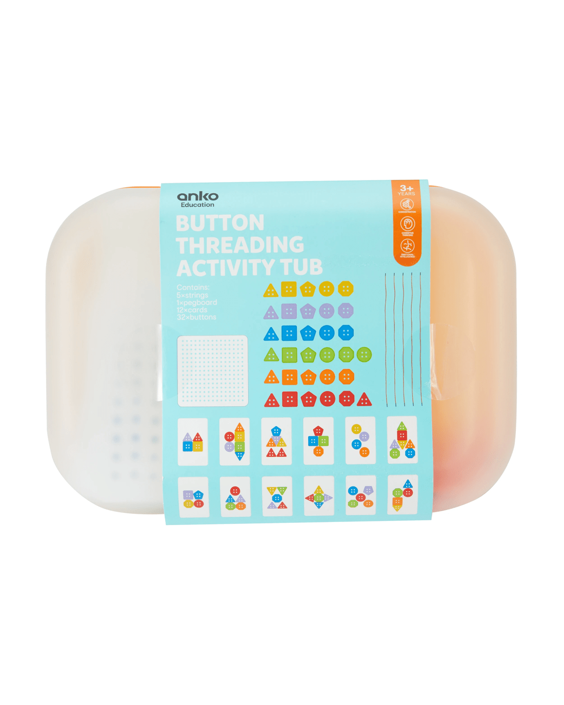 6 Button Threading Activity Tub, 6 of 6