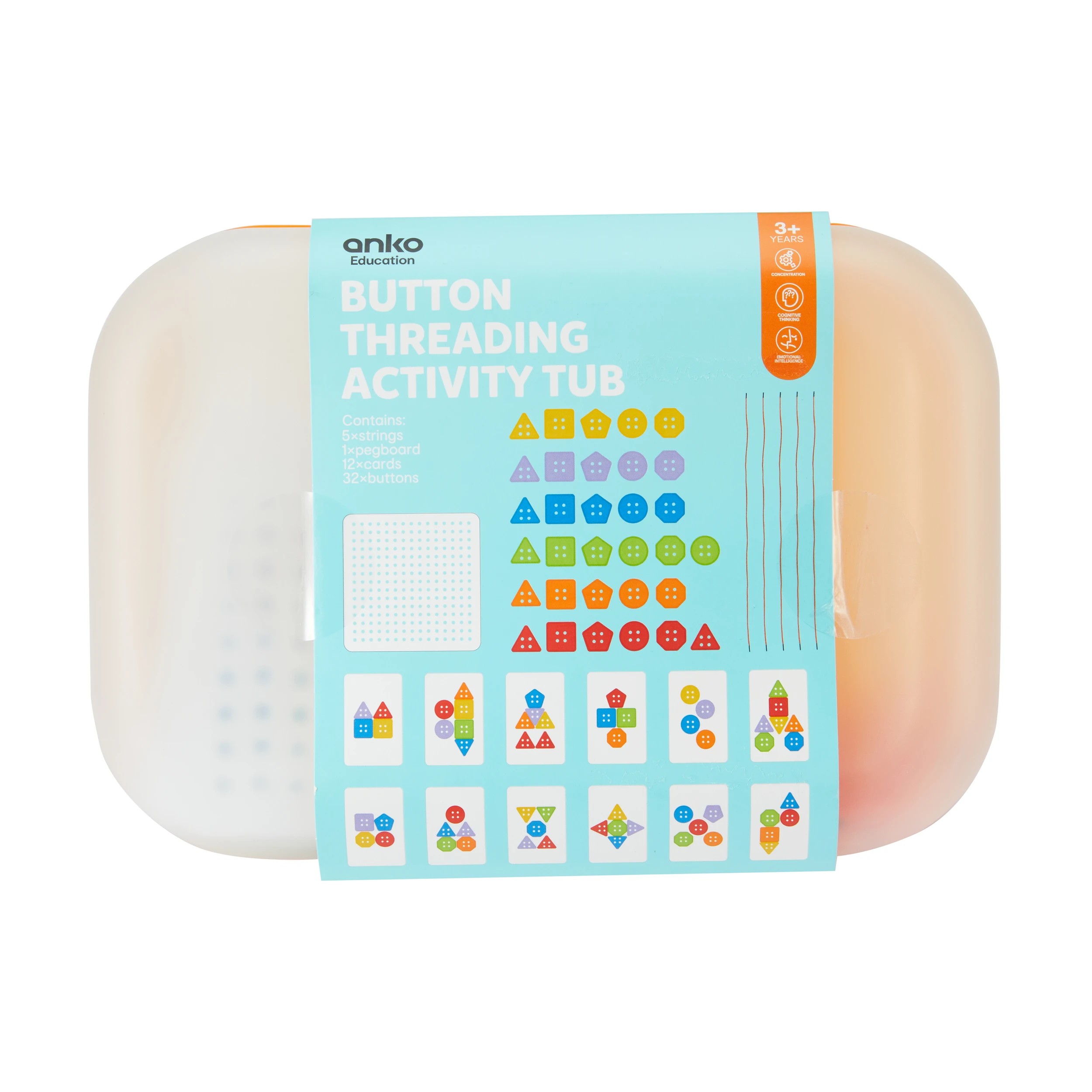 6 Button Threading Activity Tub, 6 of 6