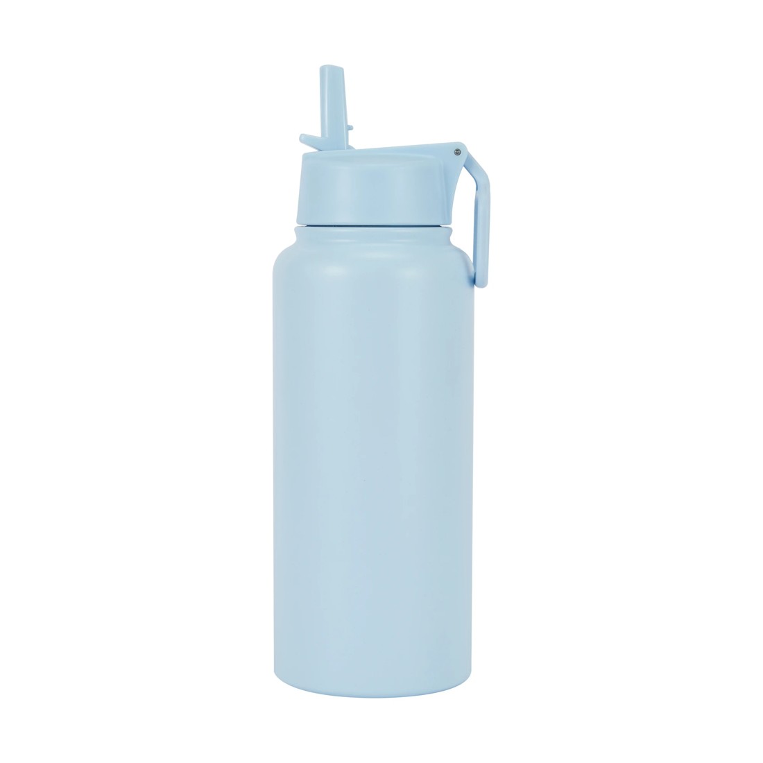 1 960ml Blue Double Wall Insulated Cylinder Drink Bottle, 1 of 4