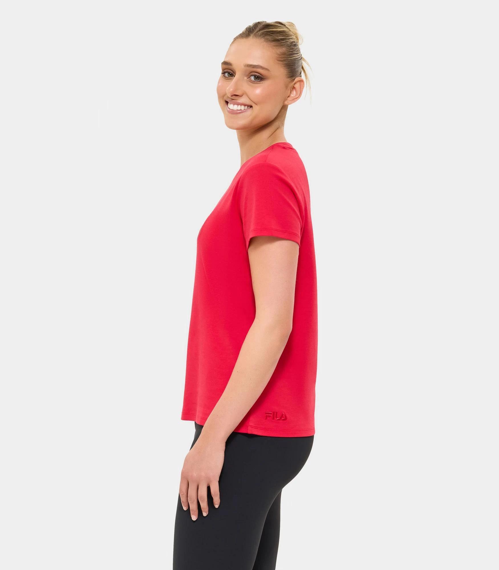 3 Milly Core T-shirt - Fila TANGO RED, 3 of 6