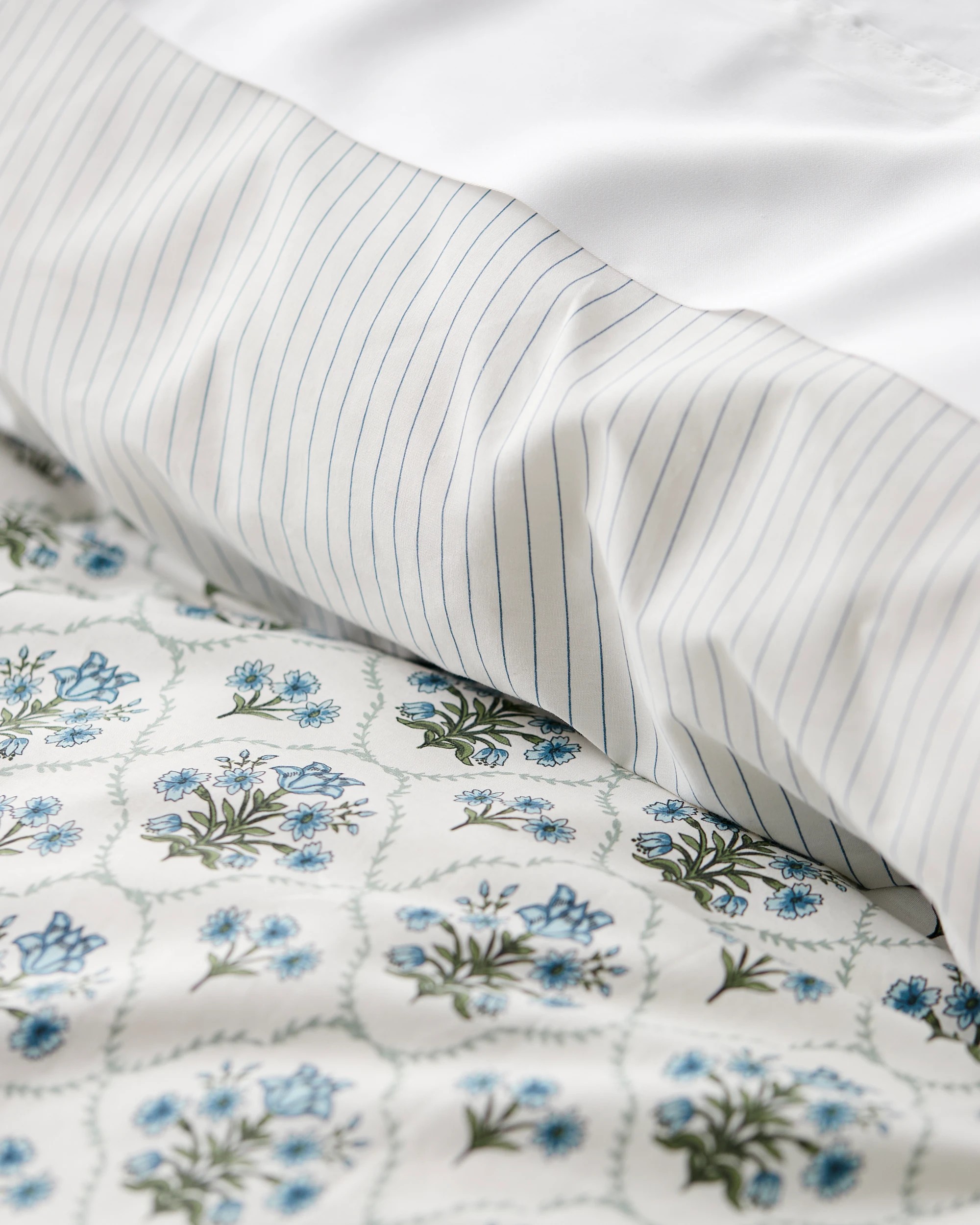 2 Target Adeline Australian Cotton Floral Quilt Cover Set - Double Bed - White, 2 of 10