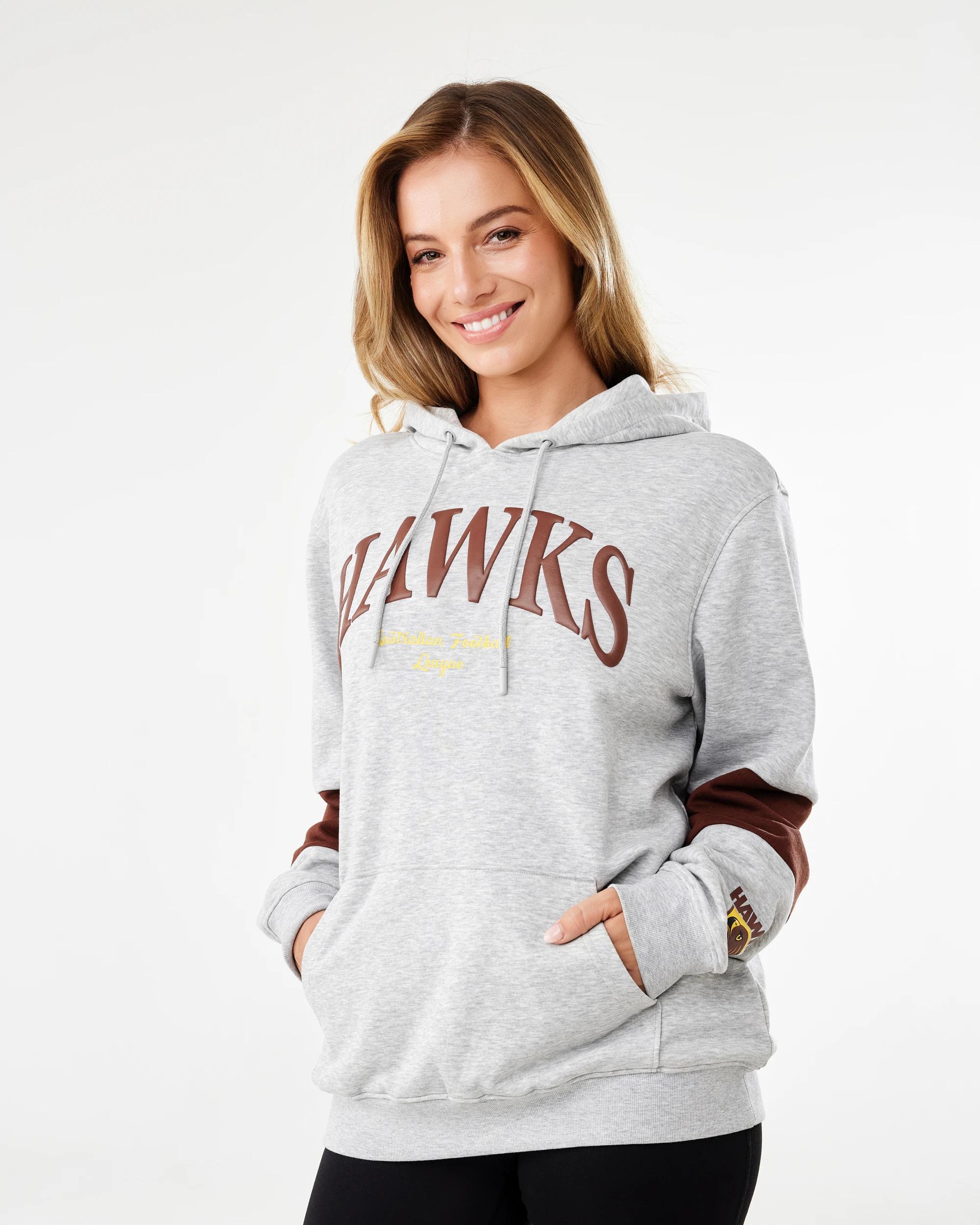 3 Official AFL Adult Hoodie Hawthorn, 3 of 8