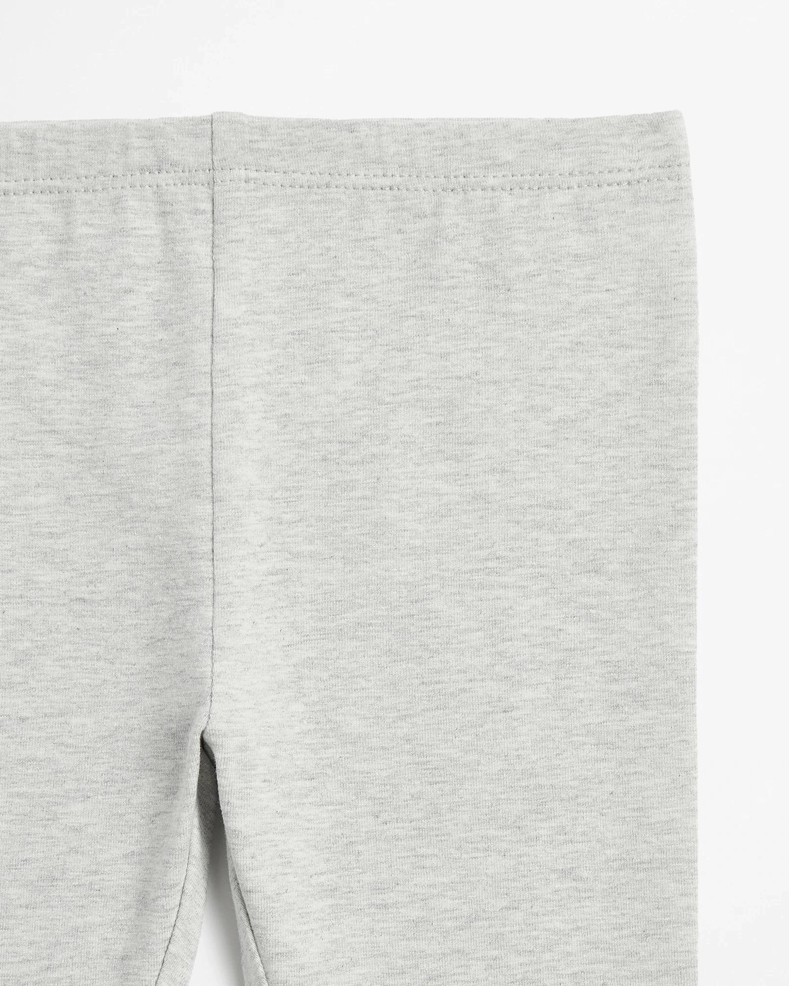 2 Target Baby Organic Cotton Leggings GREY MARLE, 2 of 3