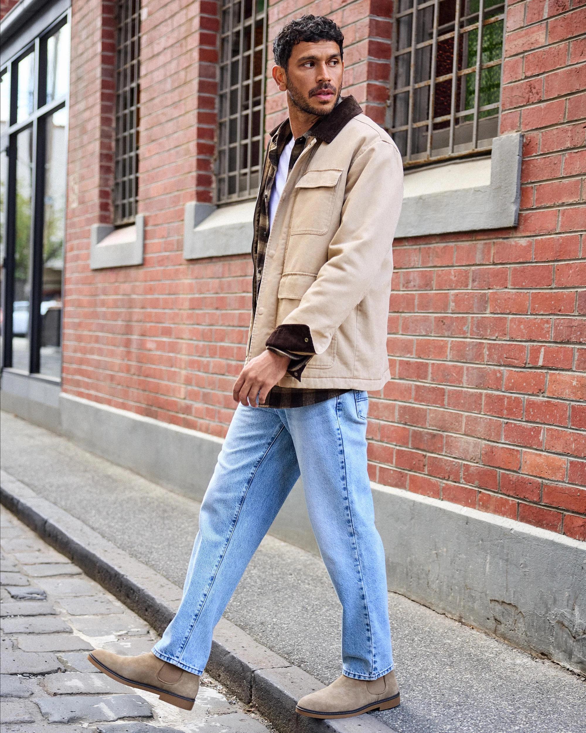 6 Target Denim Tapered Denim Jeans LIGHT INDIGO, 6 of 7