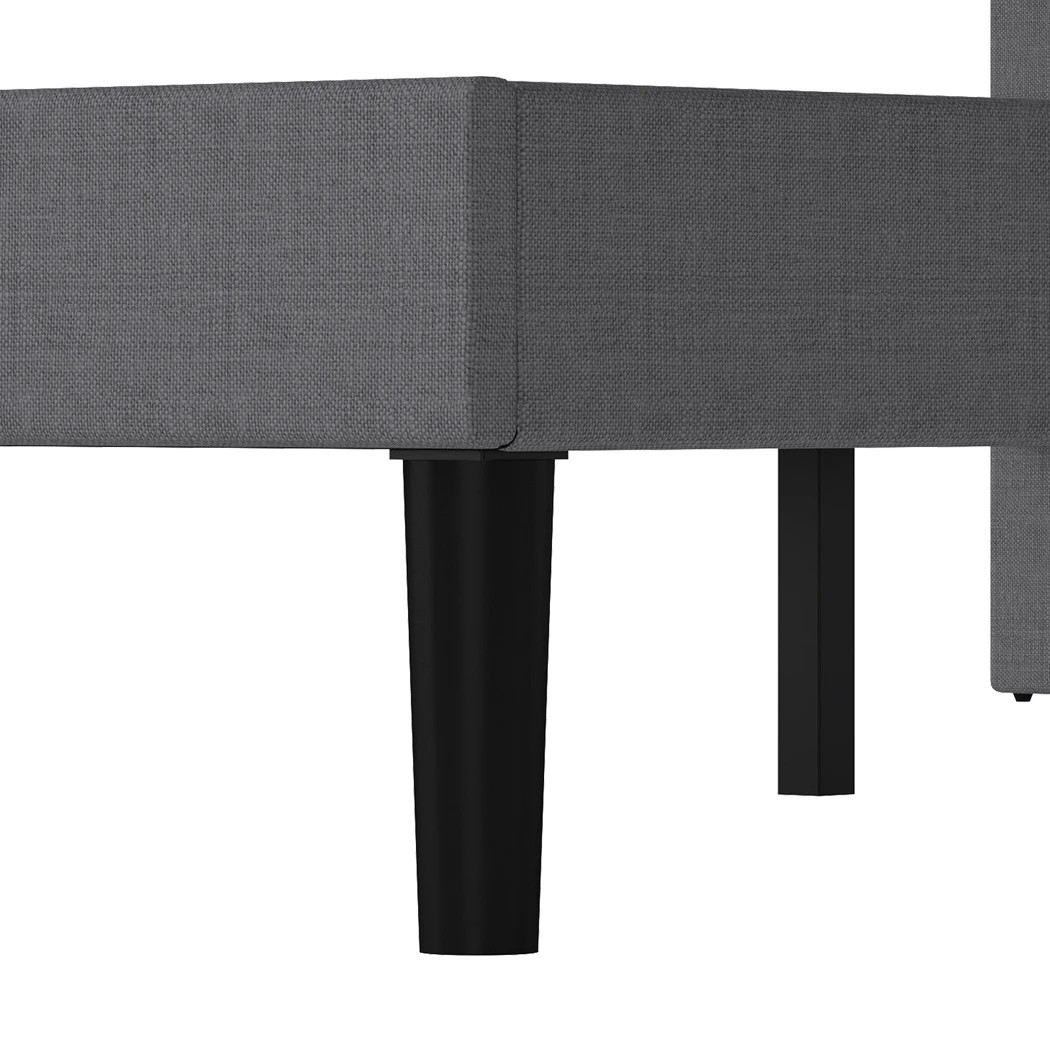 3 Levede Double Size Bed Frame Upholstered, 3 of 5
