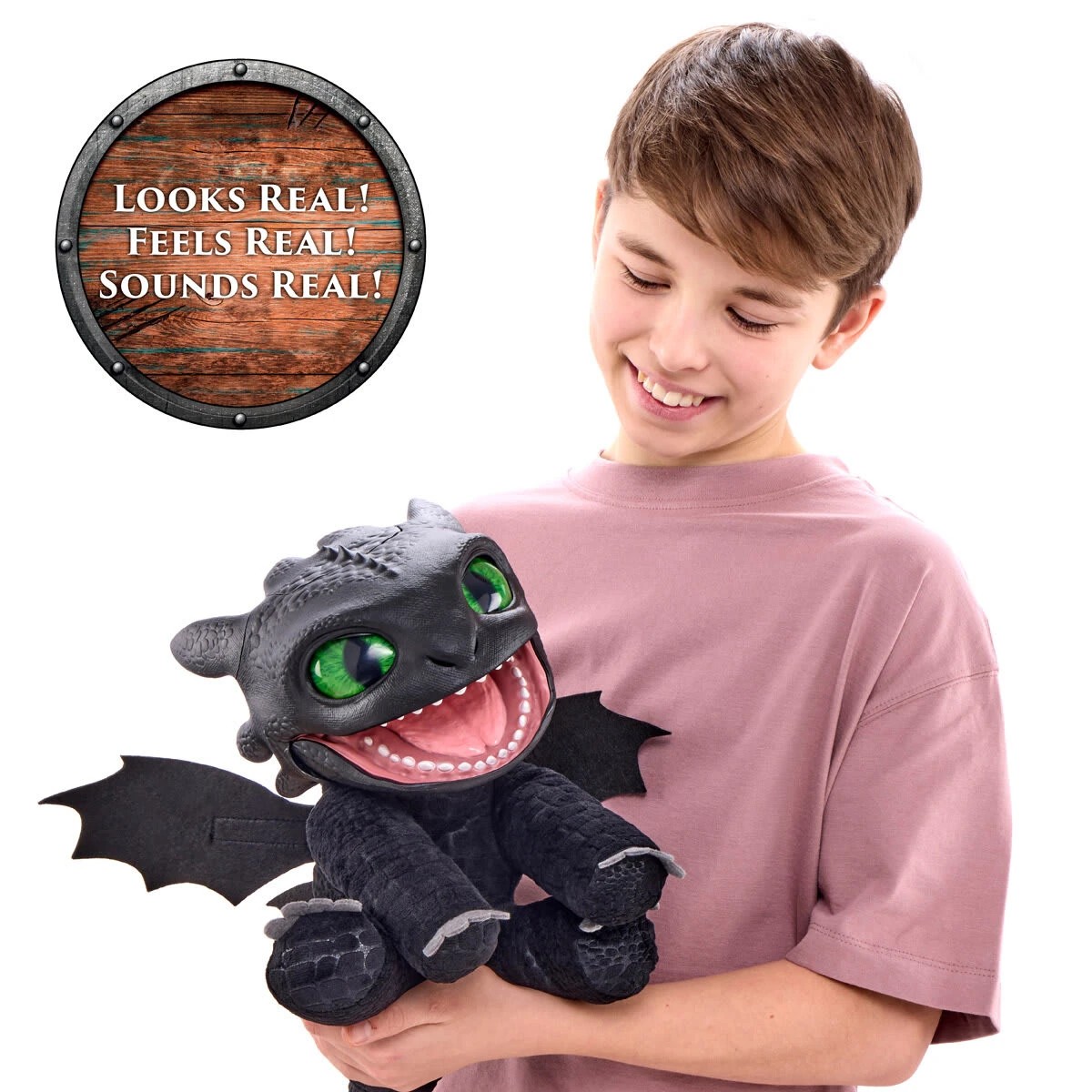 2 DreamWorks How To Train Your Dragon: RealFX Toothless Interactive Toy, 2 of 8