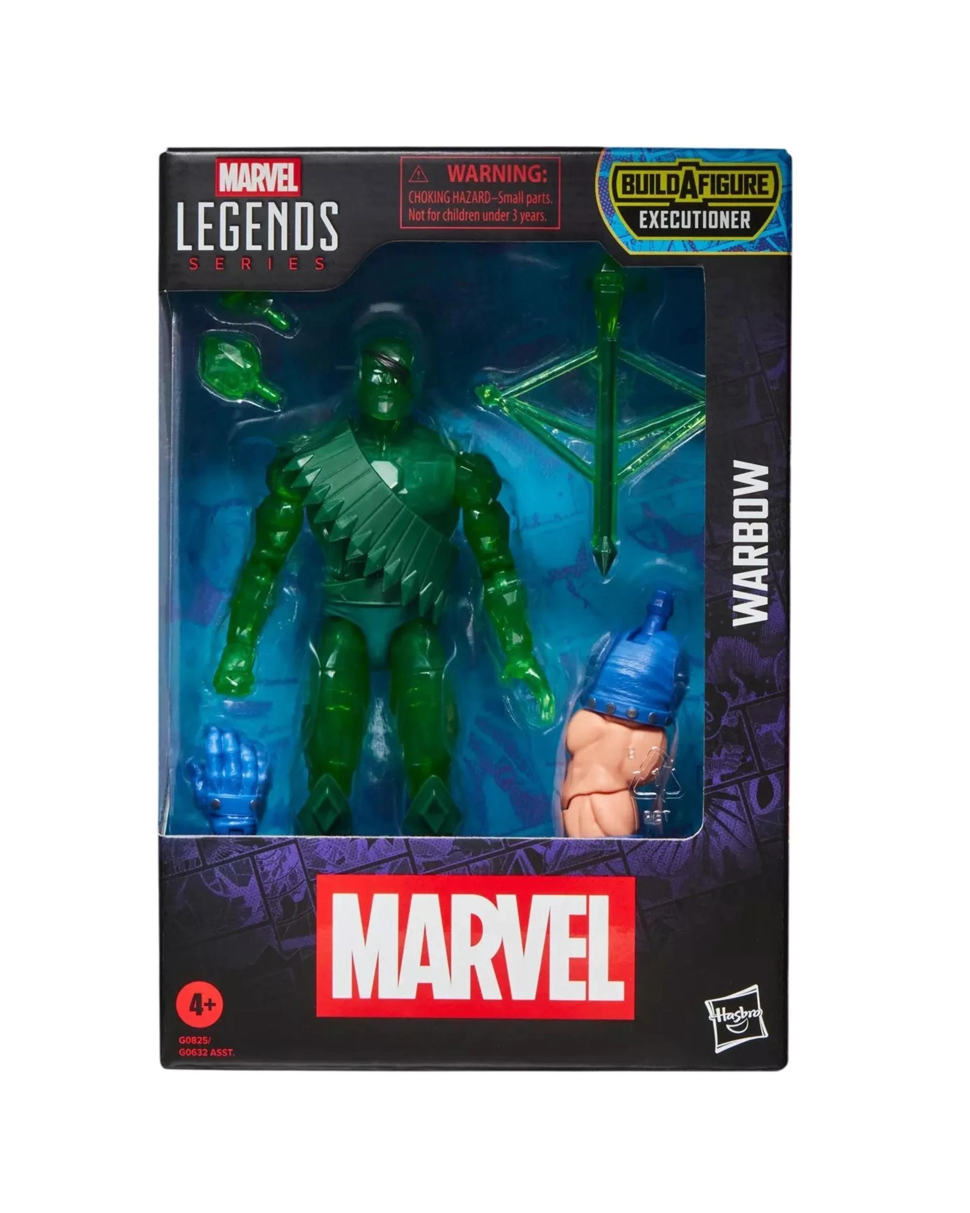 1 Marvel Legends Series Warbow Build-A-Fig Action Figure, 1 of 10