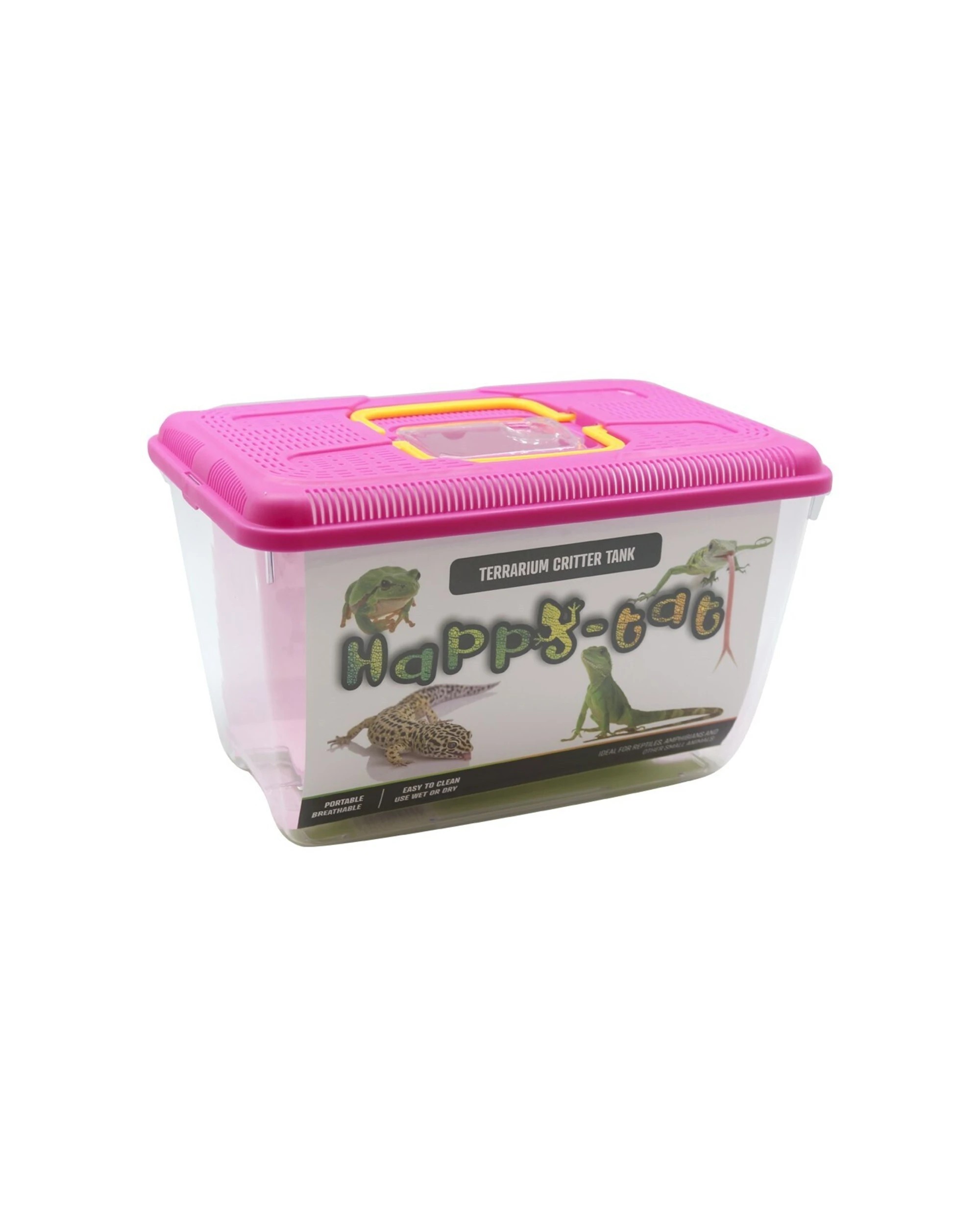 4 Paws And Claws 32cm Critter Reptiles Aquarium Tank House Portable Carrier - Assorted, 4 of 5