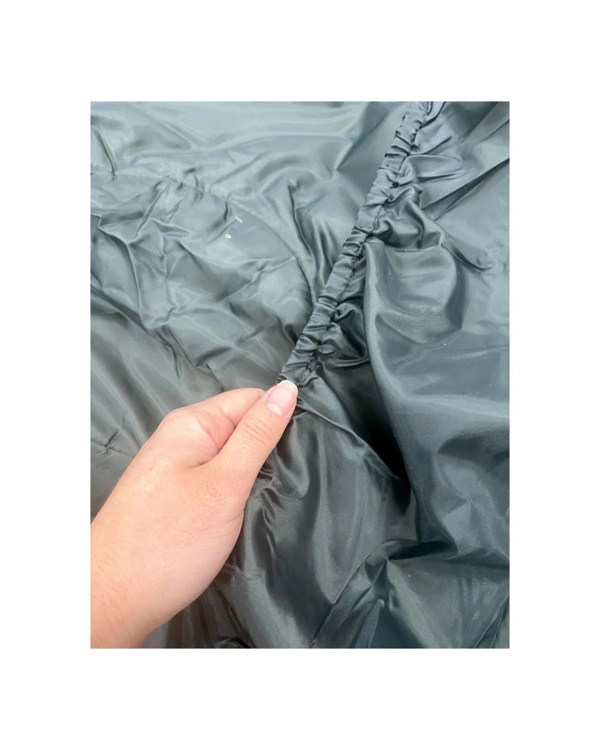 8 Wildtrak Pallinup Queen Comfort Sleeping Bag Waterproof Bottom - Grey, 8 of 9