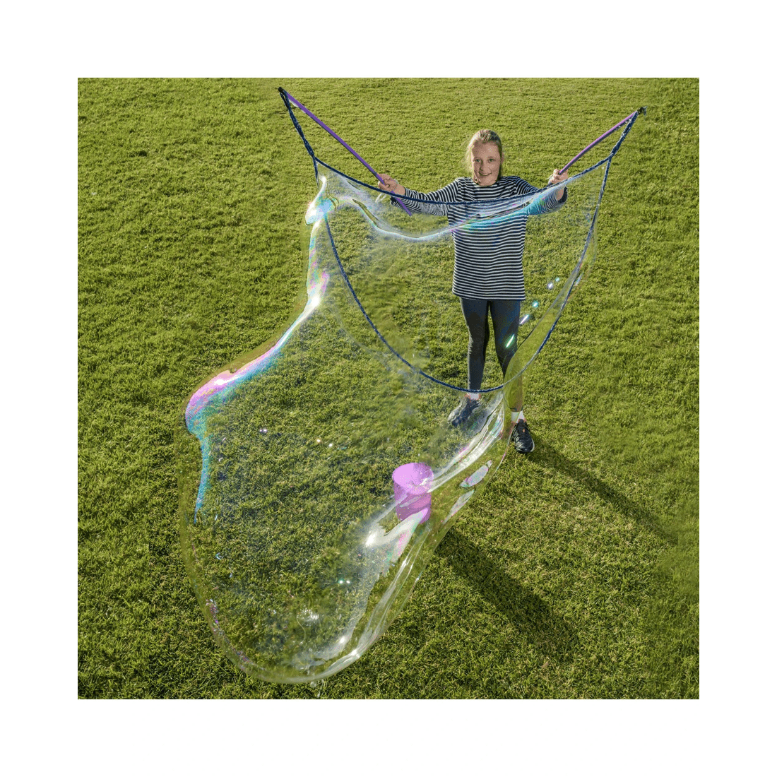 4 Heebie Jeebies Pop Bubble Co Giant Bubble Stix - Extendable, 4 of 9