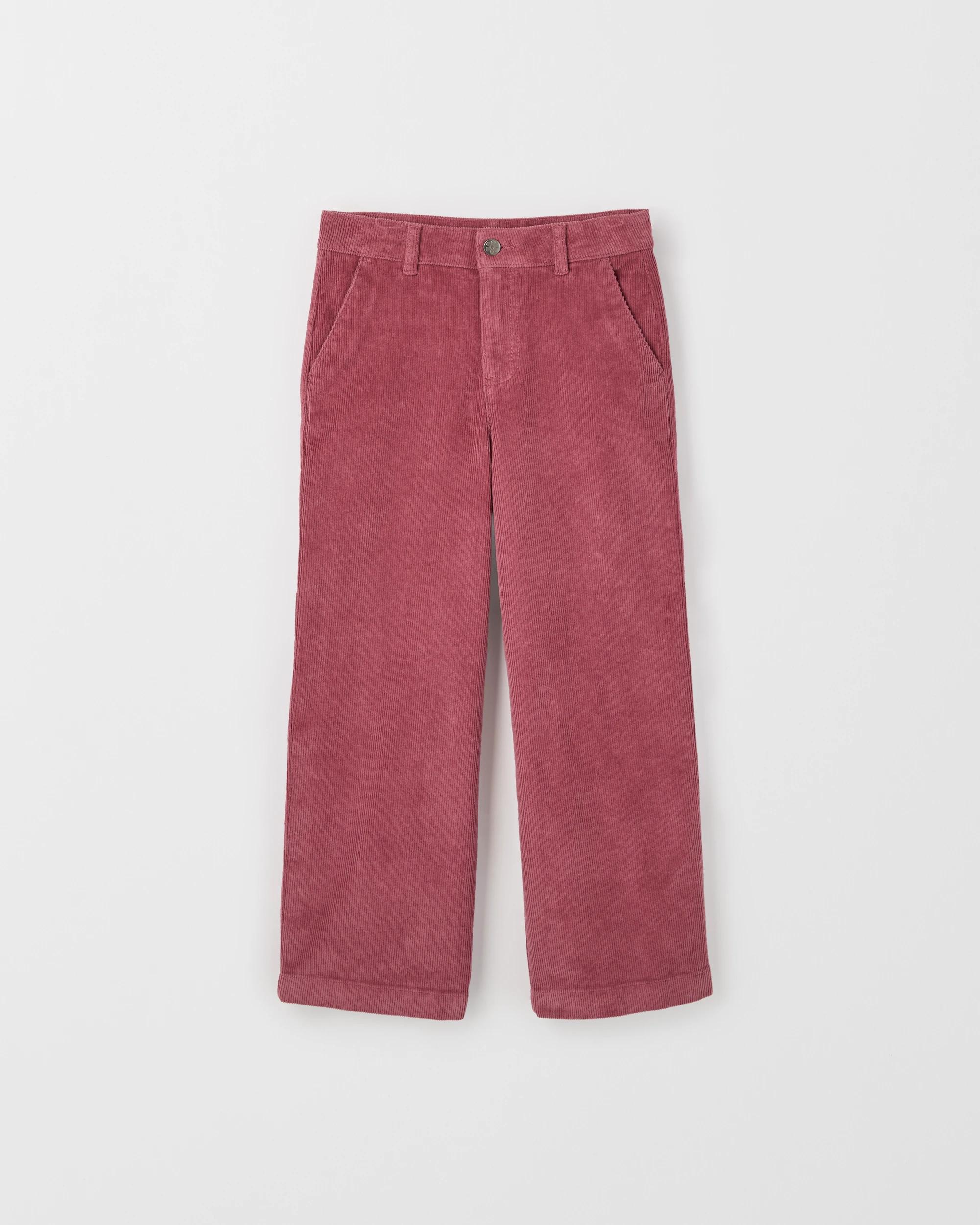 1 Target Kids Wide Leg Corduroy Pants PINK, 1 of 1