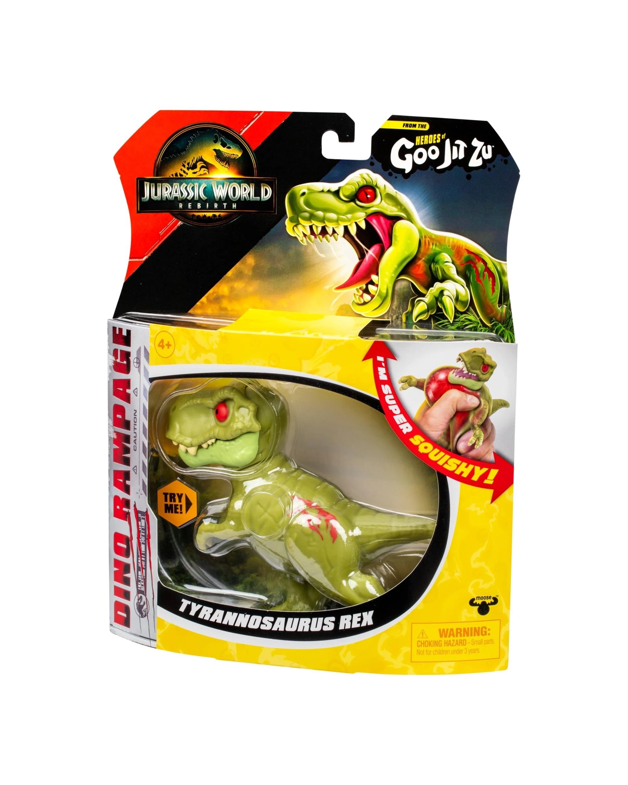 7 Heroes of Goo-Jit-Zu Series 6 Hero Pack Jurassic World Rebirth Tyrannosaurus Rex, 7 of 10