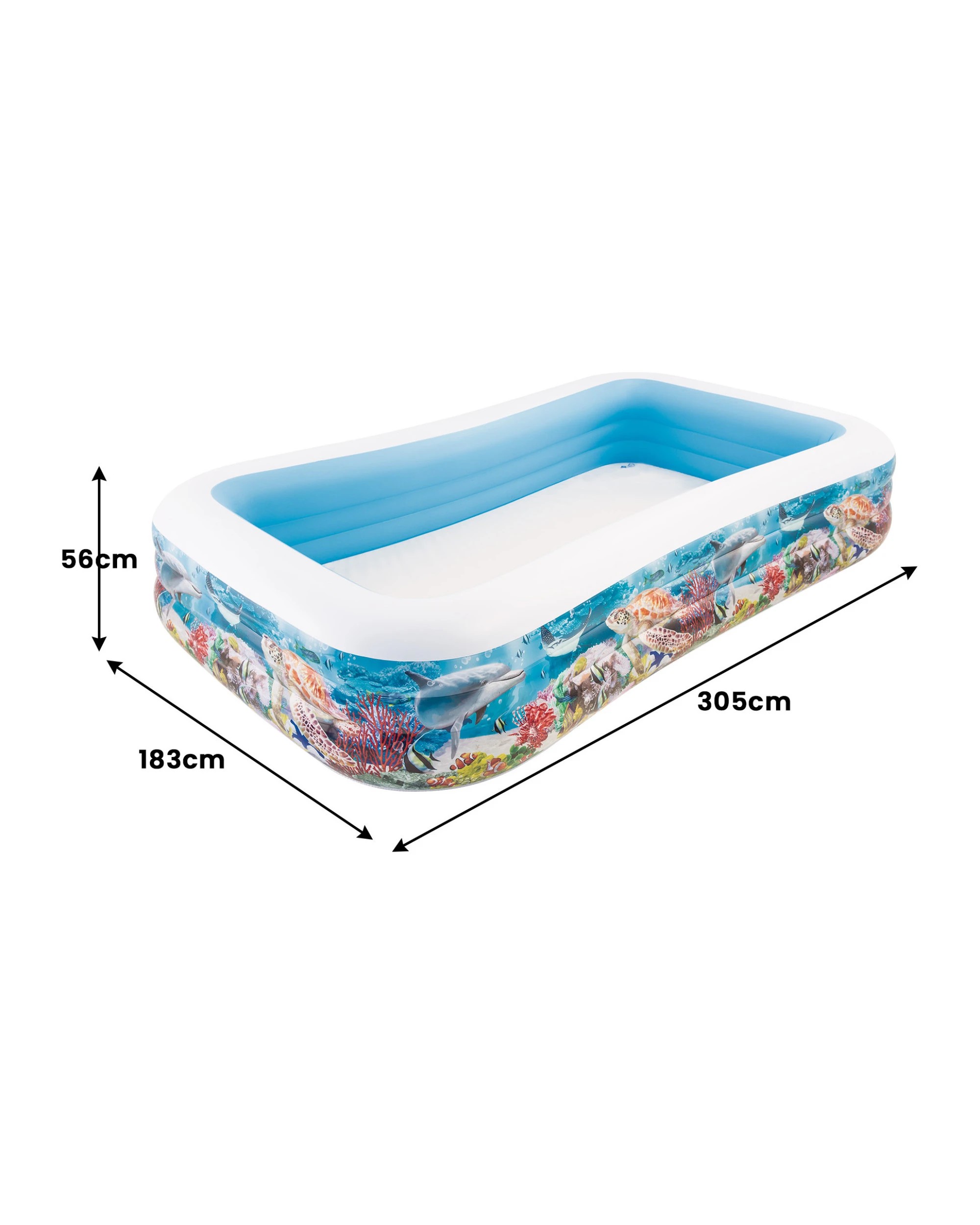 3 Intex Inflatable Swim Center Pool - Sealife, 3 of 6