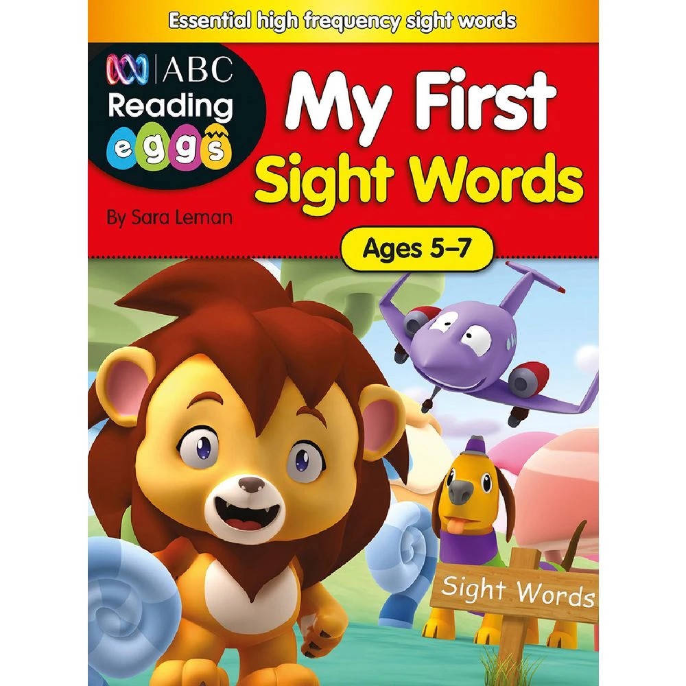 1 ABC Reading Eggs Activity Book First Sight Words, 1 of 4