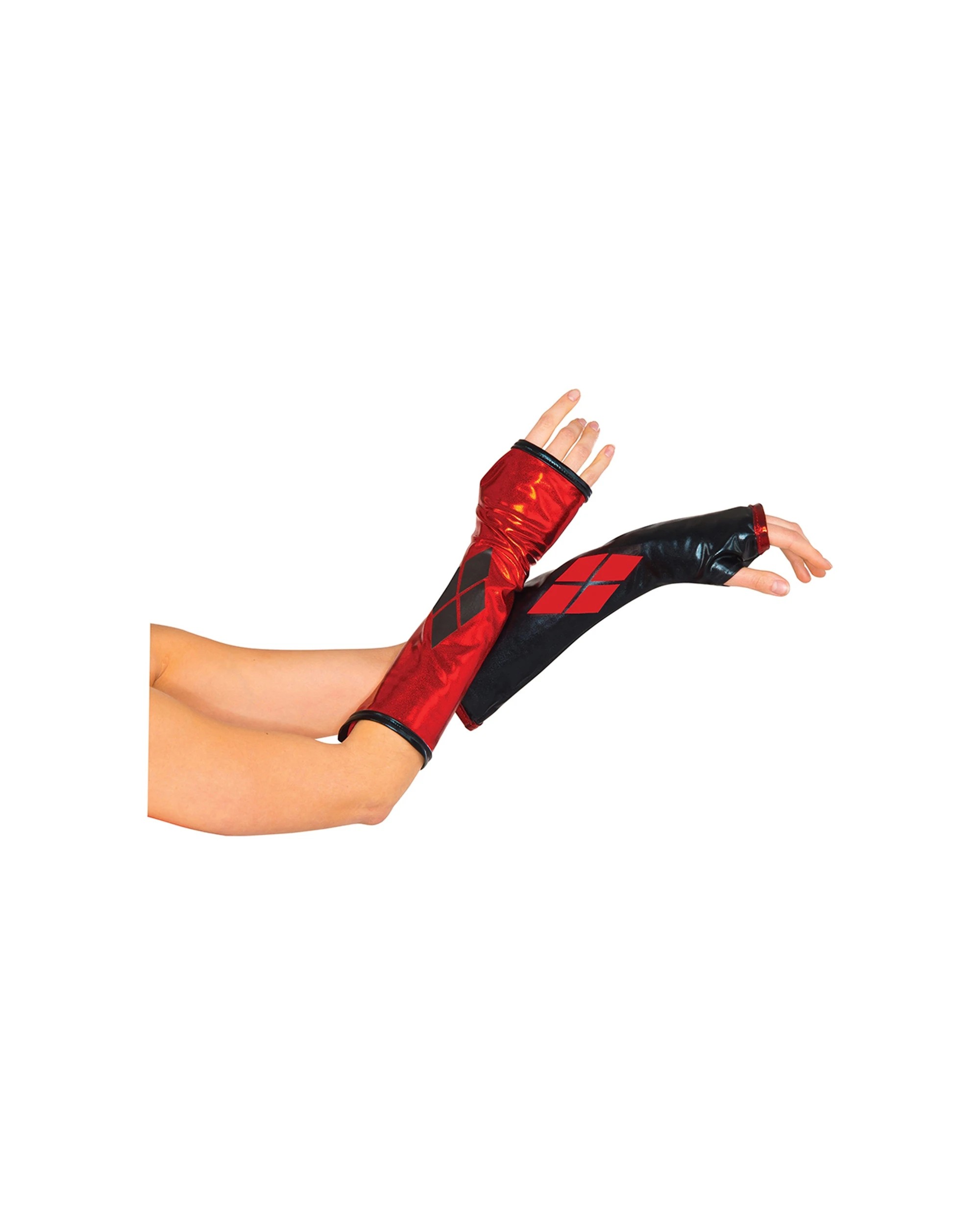 1 DC Comics Harley Quinn Gauntlets Womens Costume Adult - Multi, 1 of 2