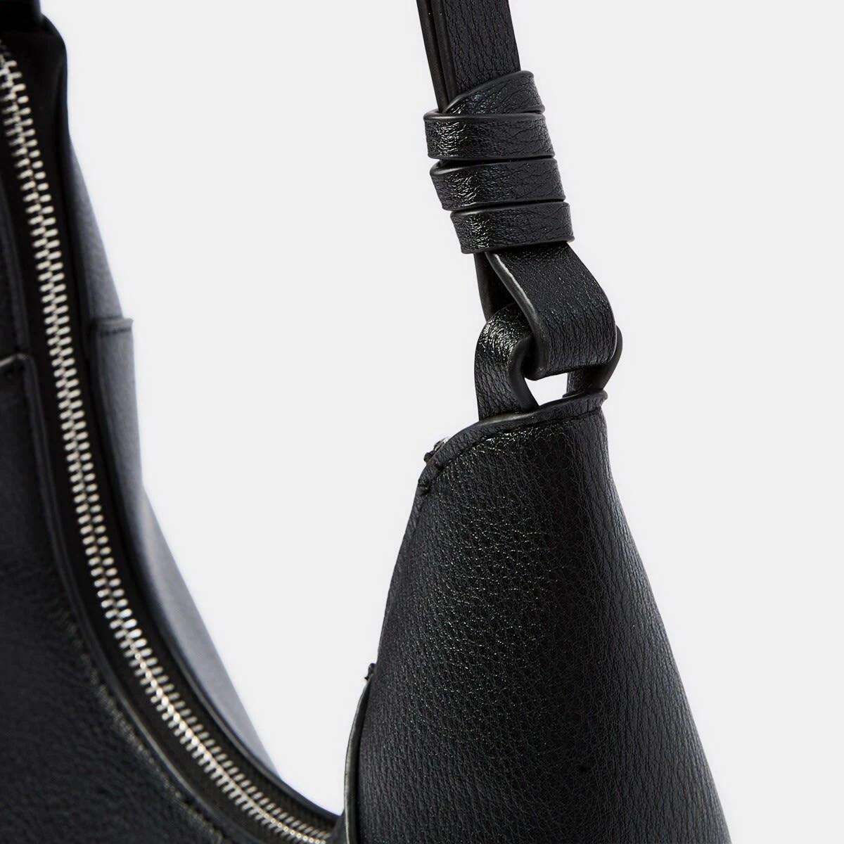 3 Shoulder Bag Black, 3 of 10