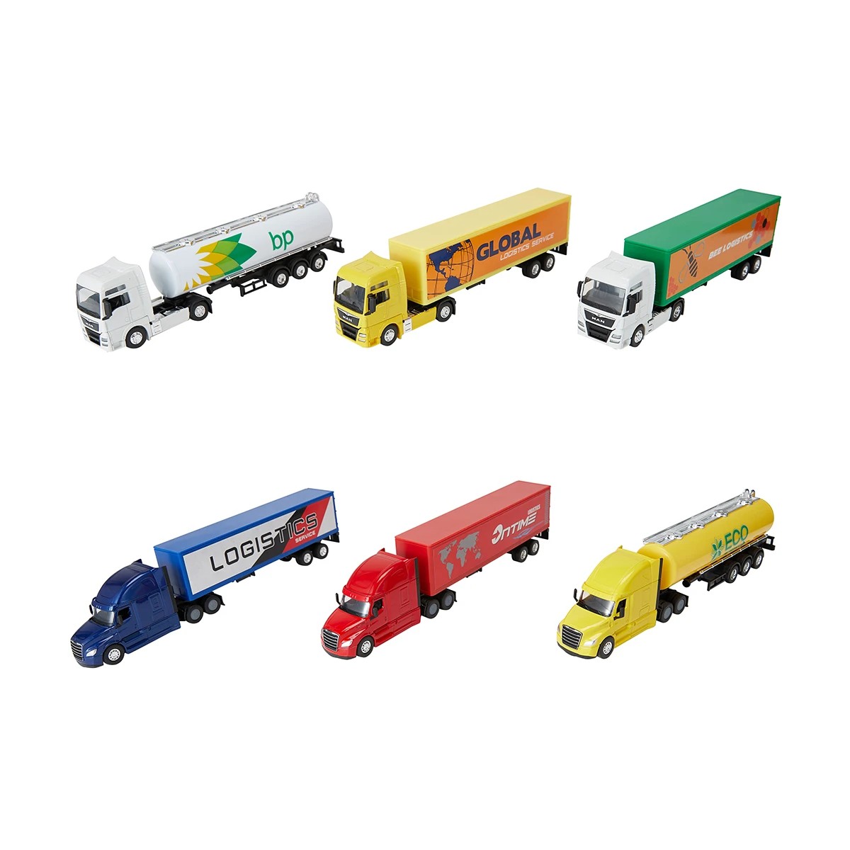 2 Welly 1:64 Scale Diecast Metal Trucks - Assorted, 2 of 10