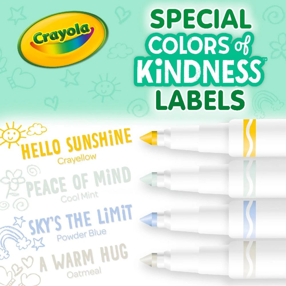 4 Crayola Colors of Kindness Markers 10 Pack, 4 of 5