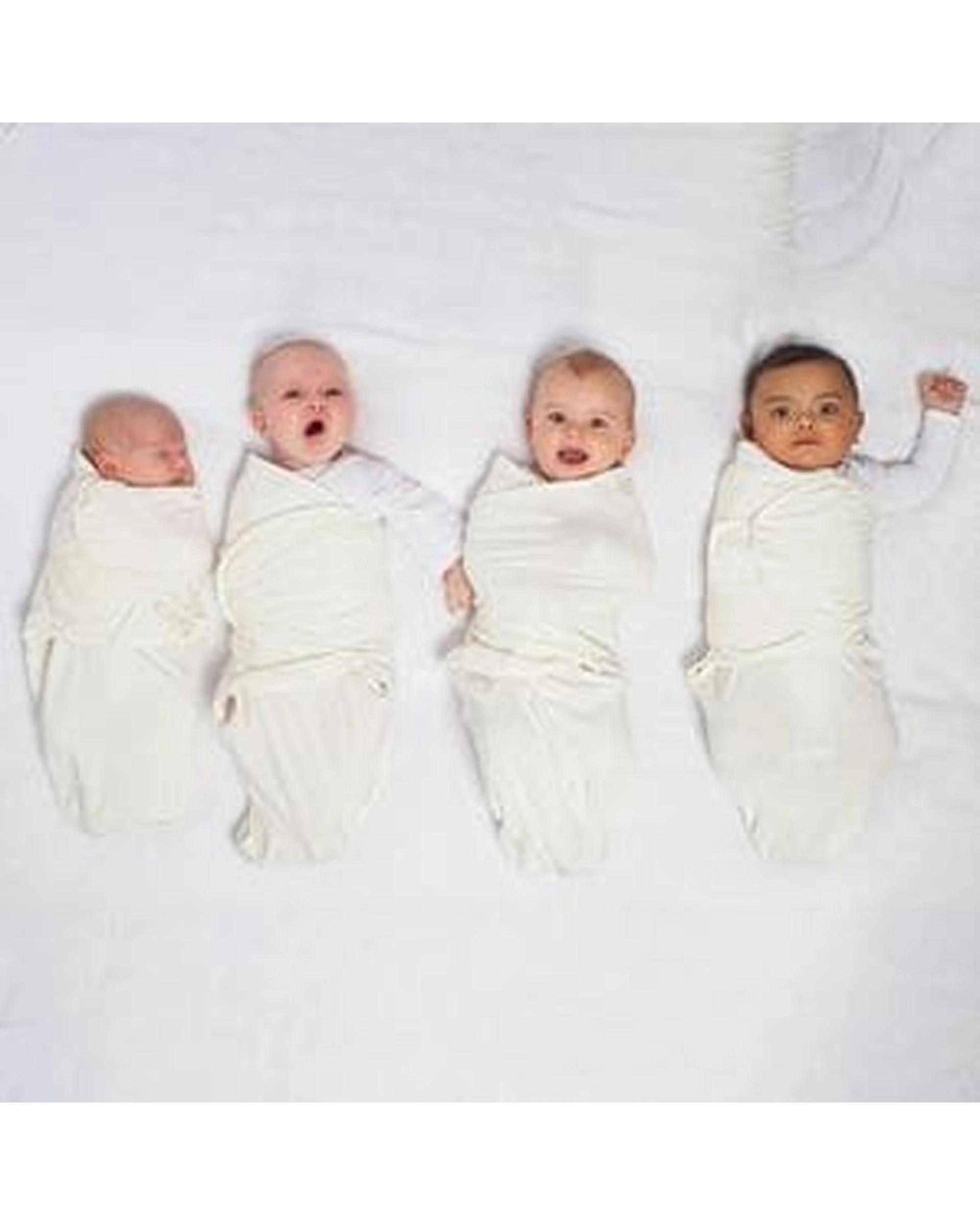 6 Baby Studio Swaddle Wrap Infant Baby Organic Cotton 1.0 Tog Large Rose - Pink, 6 of 6