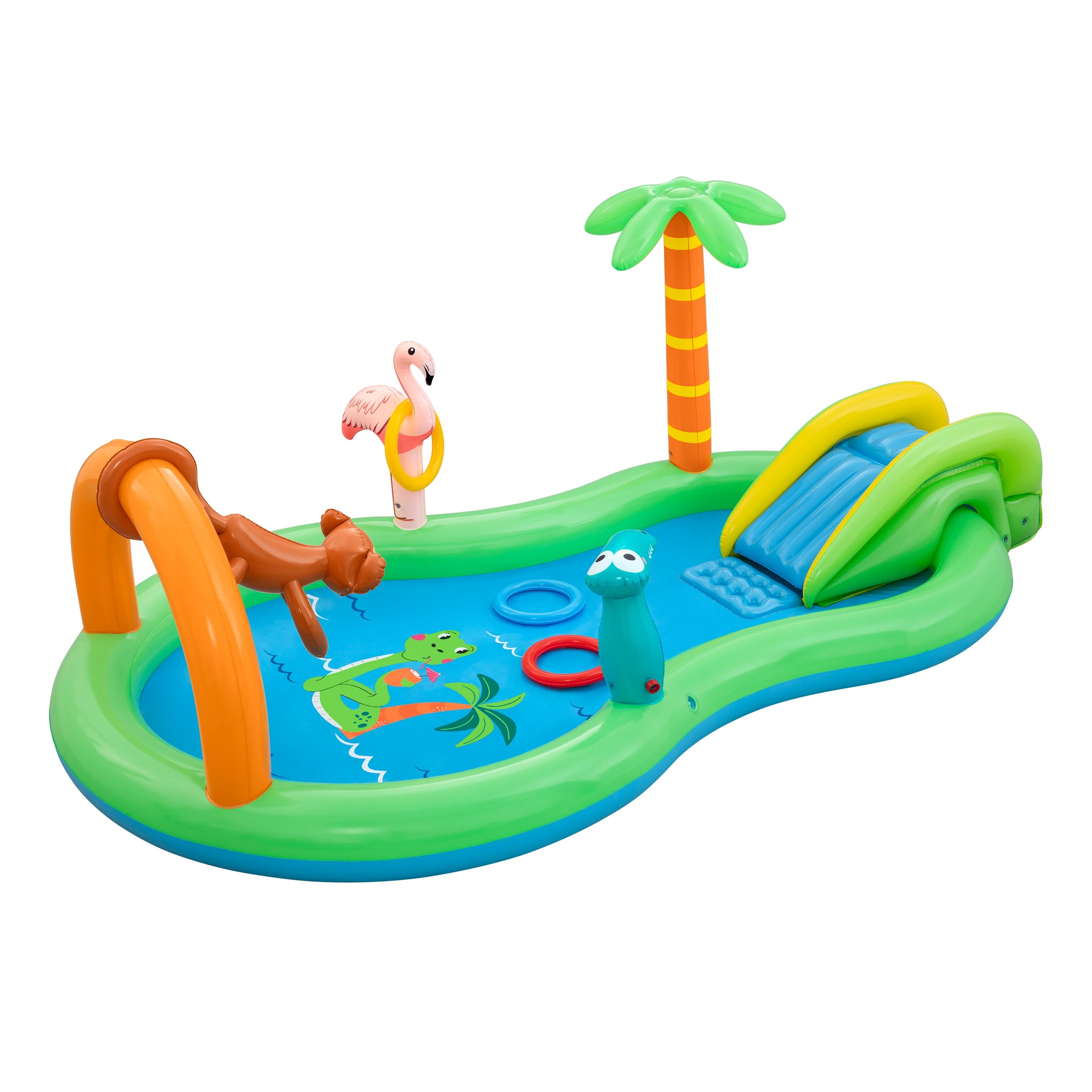 1 Bestway Tropical Island Play Center One Pool Set, 1 of 6