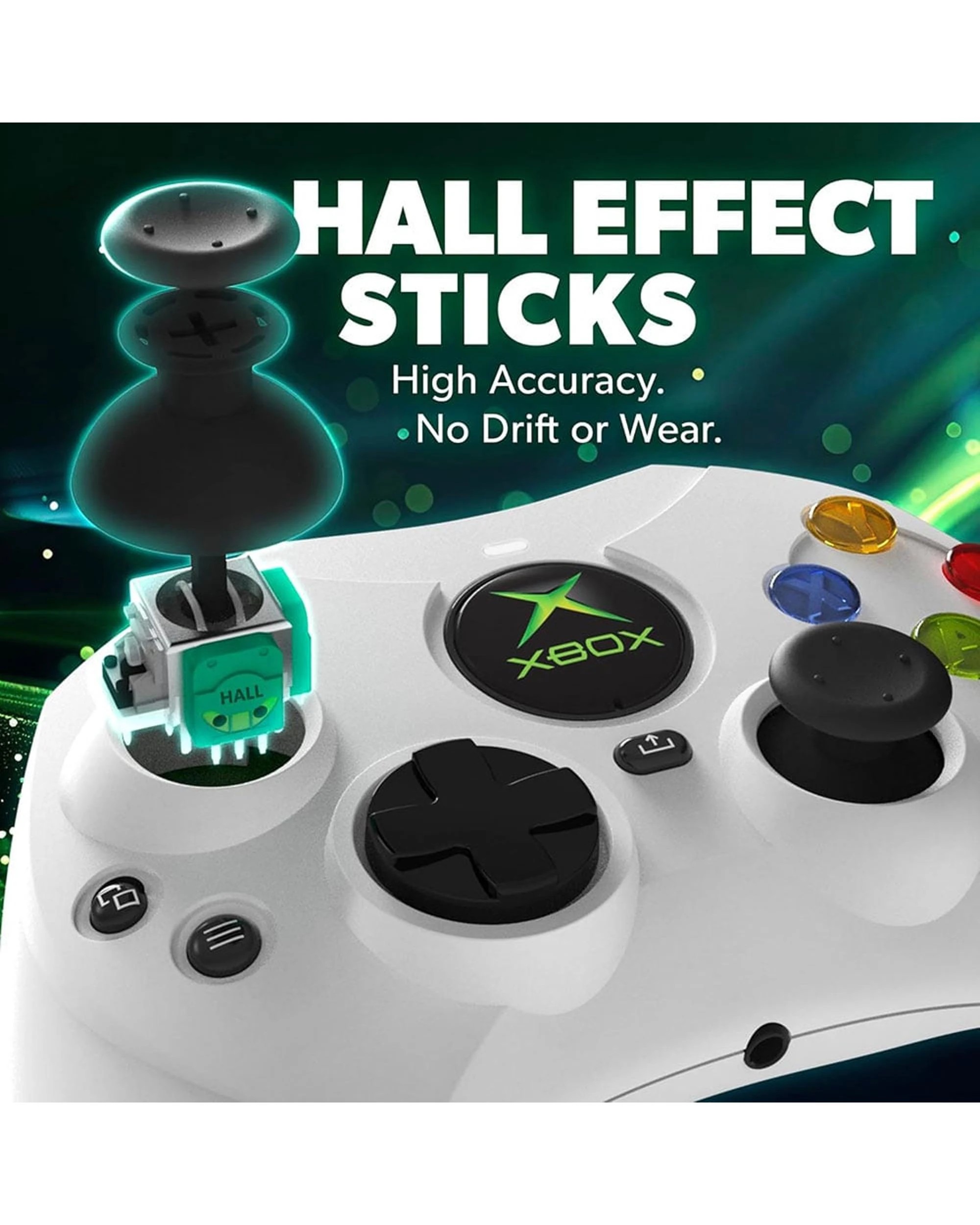 3 Hyperkin DuchesS Wired Controller for Xbox/PC - White, 3 of 10