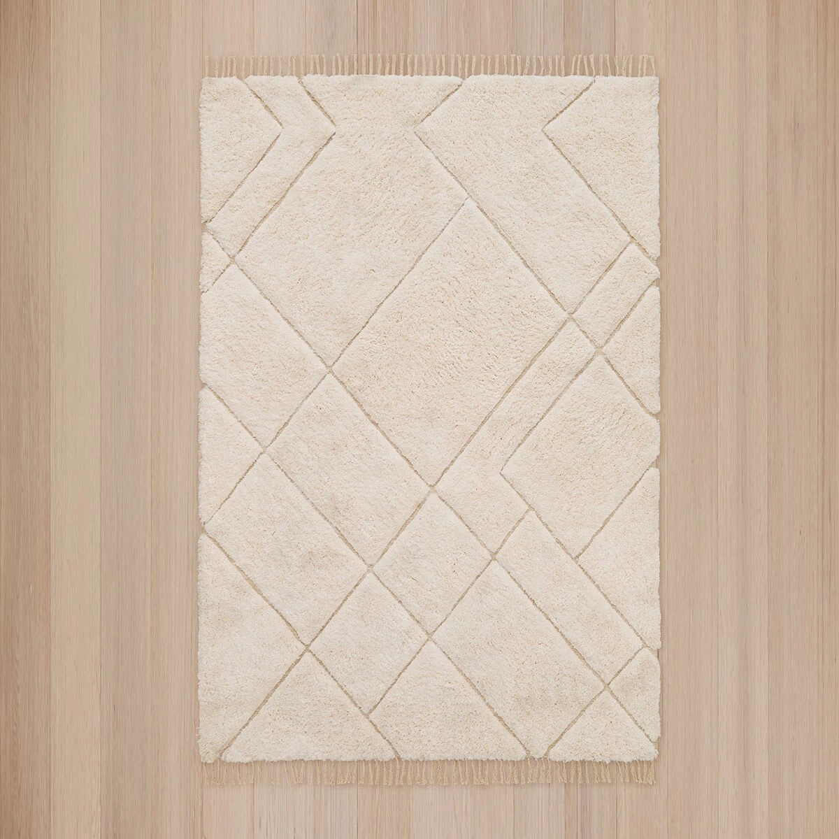5 Sophia Rug - White, Extra Large - 270cm x 180cm, 5 of 7