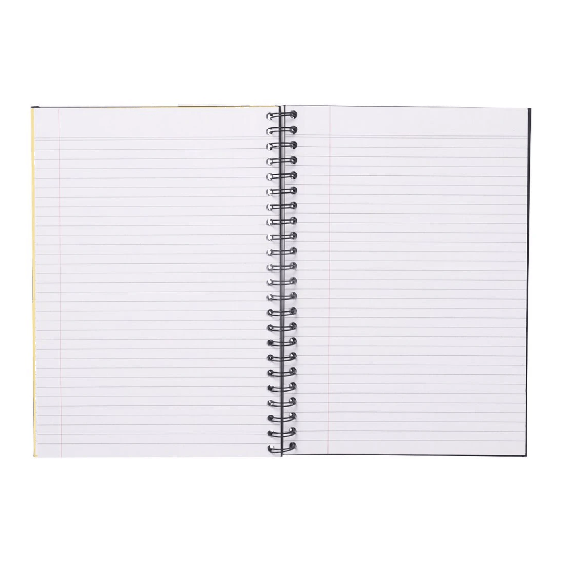 3 J.Burrows A4 Hard Cover Notebook 200 Page Black, 3 of 3