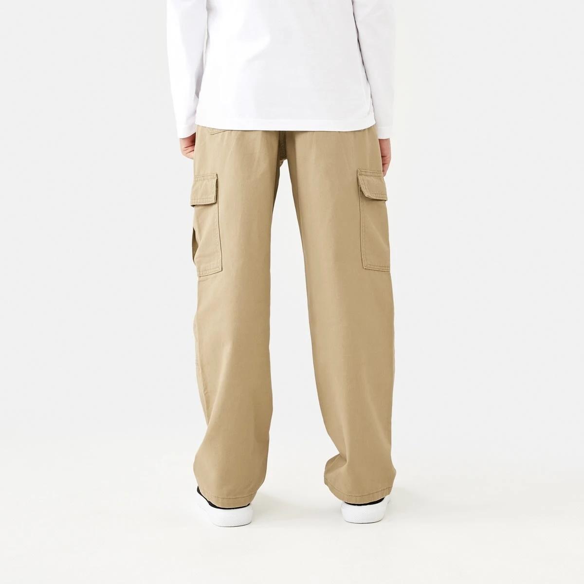 2 Fixed Waist Cargo Pants Corn Beige, 2 of 9
