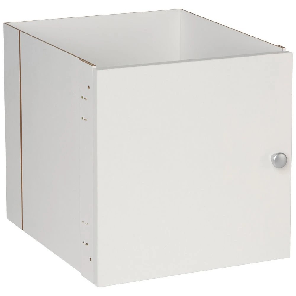 1 Horsen Cube Insert With Door White Storage Cubes & Containers, 1 of 8