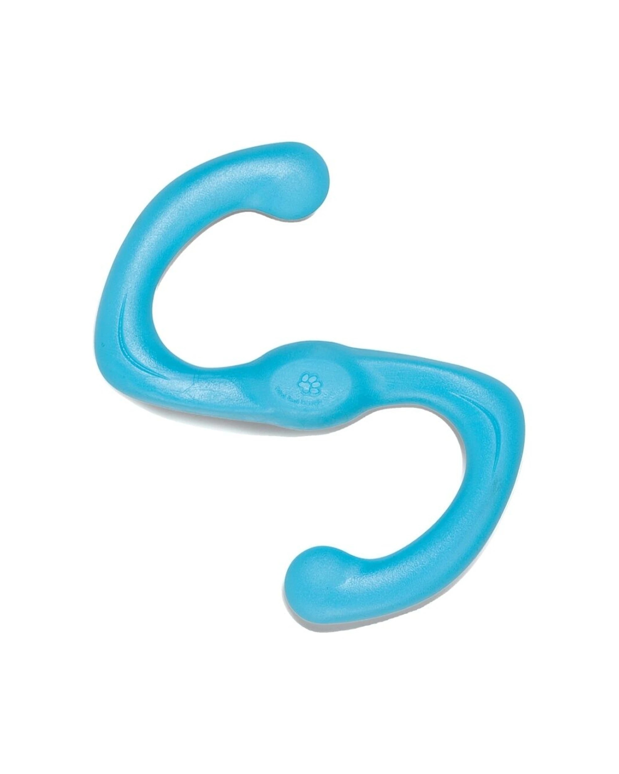 1 West Paw Bumi Dog Fetch And Tug Toy Large Soft Chew Zogoflex Stretchable - Blue, 1 of 2