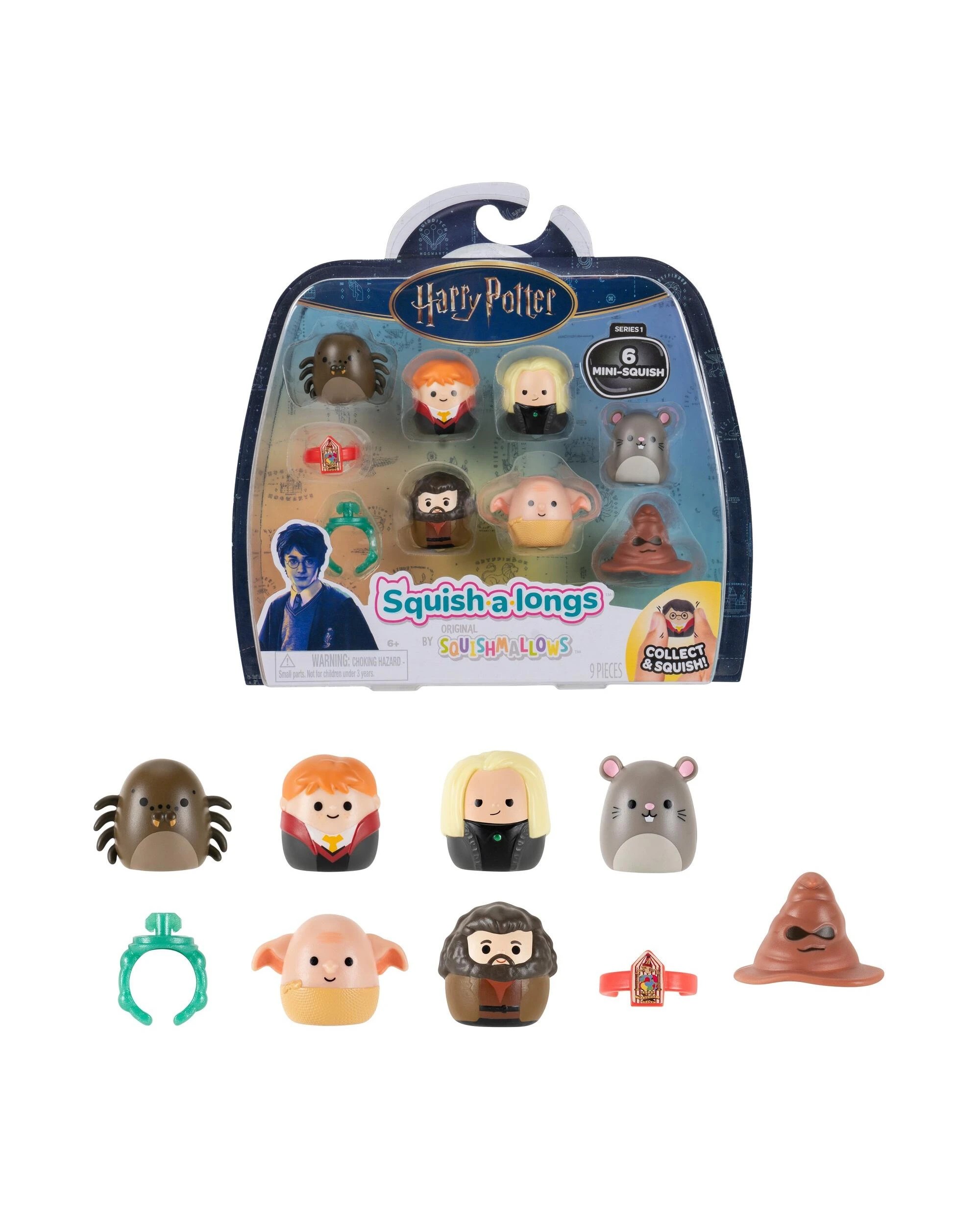 2 Squishmallows Squish-A-Longs Harry Potter Series 1 Ron Weasley Assorted 6-Pack, 2 of 9