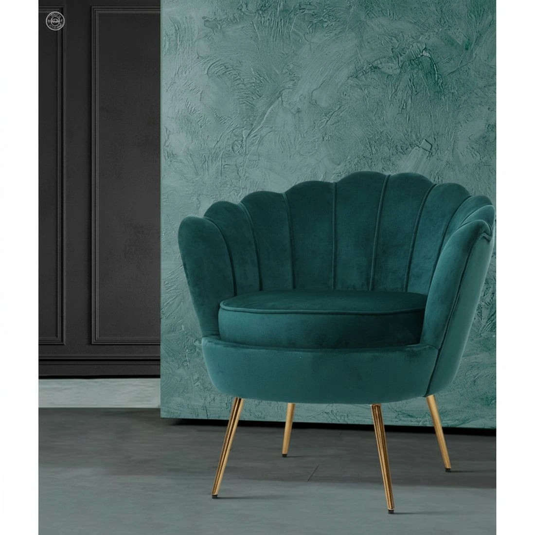 4 Artiss Armchair Velvet  Green Callista - Green, 4 of 7