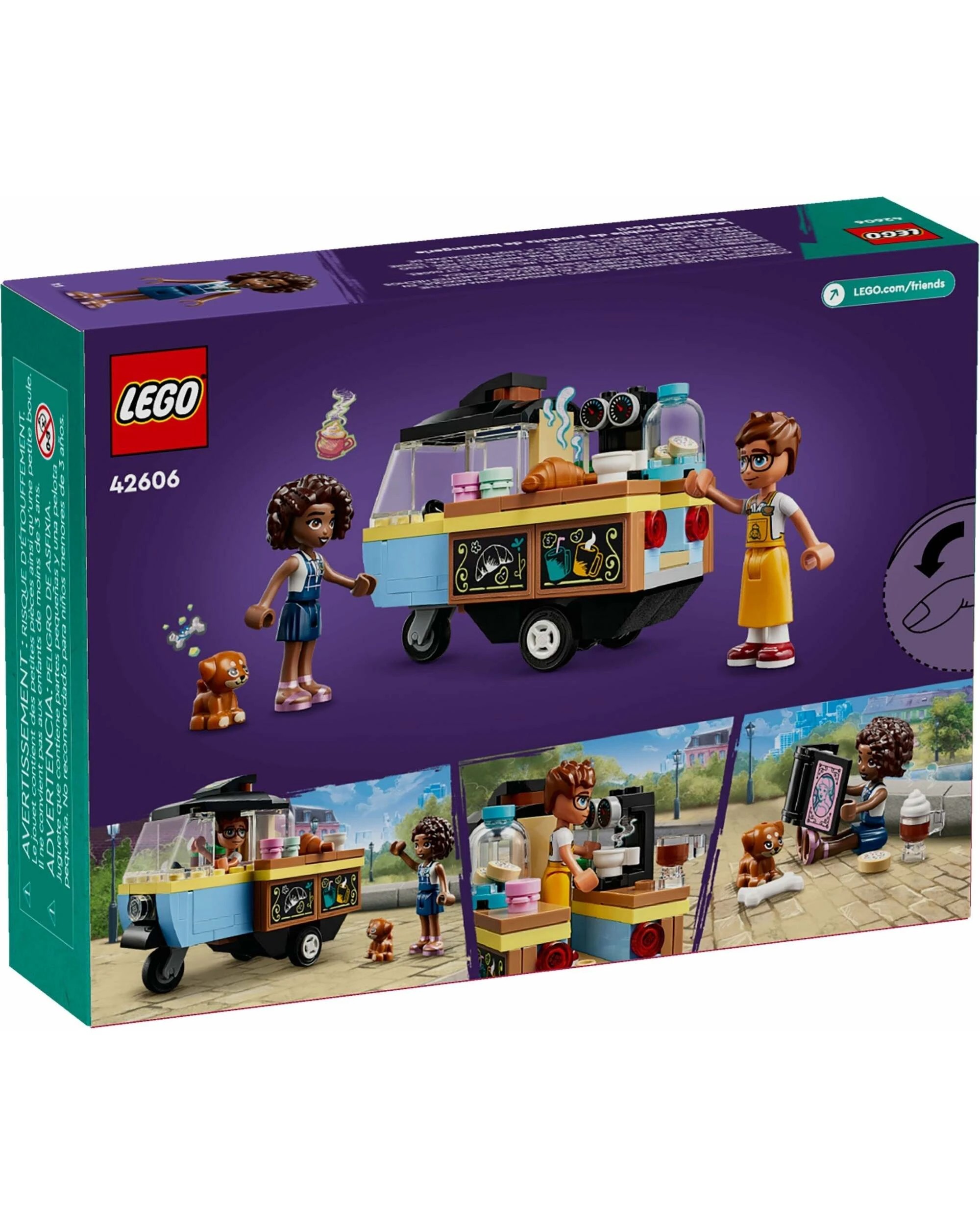 2 LEGO Friends 42606 Mobile Bakery Food Cart, 2 of 5