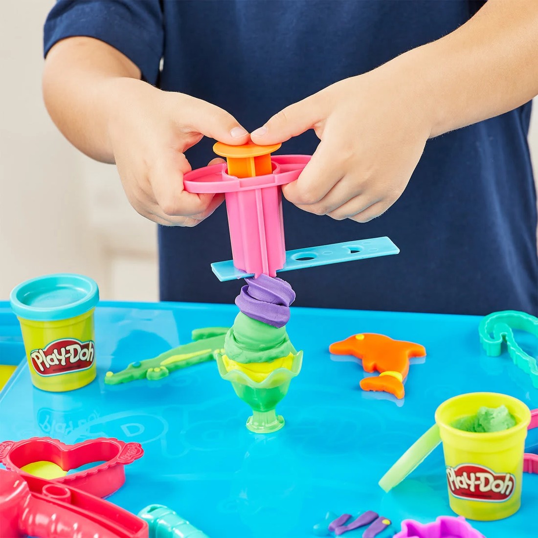8 Play Doh - Play 'n Store Table, 8 of 10