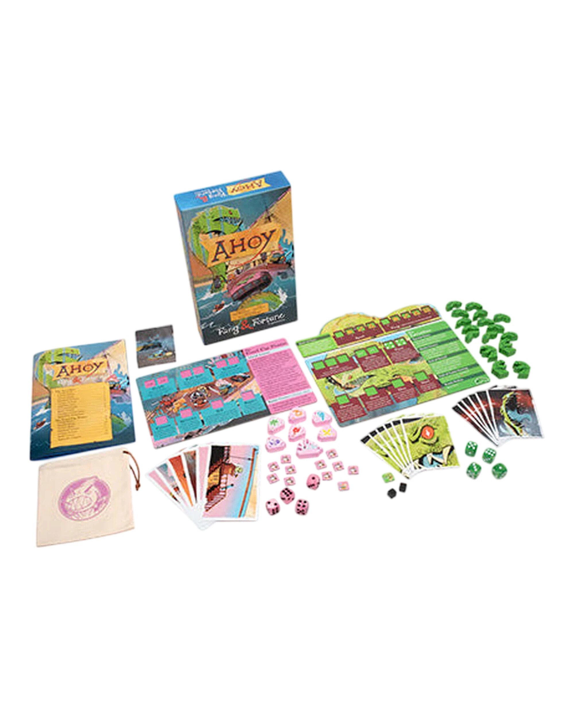 2 Leder Games Ahoy Fang & Fortune Expansion, 2 of 4